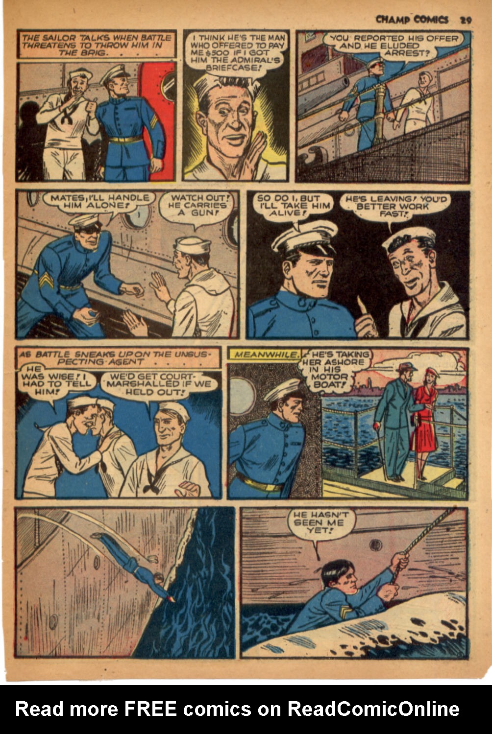 Read online Champ Comics comic -  Issue #13 - 31