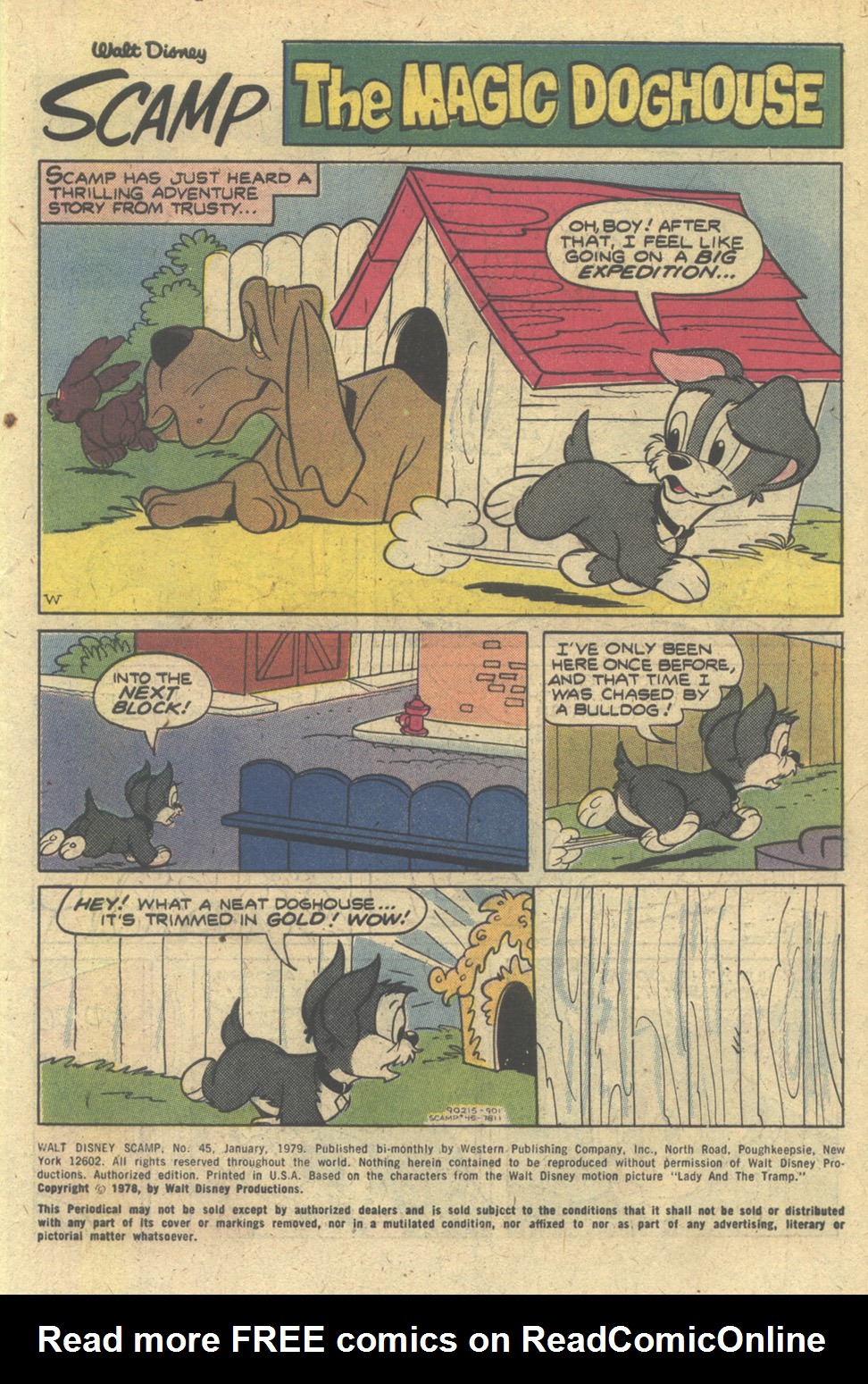 Read online Scamp (1967) comic -  Issue #45 - 3
