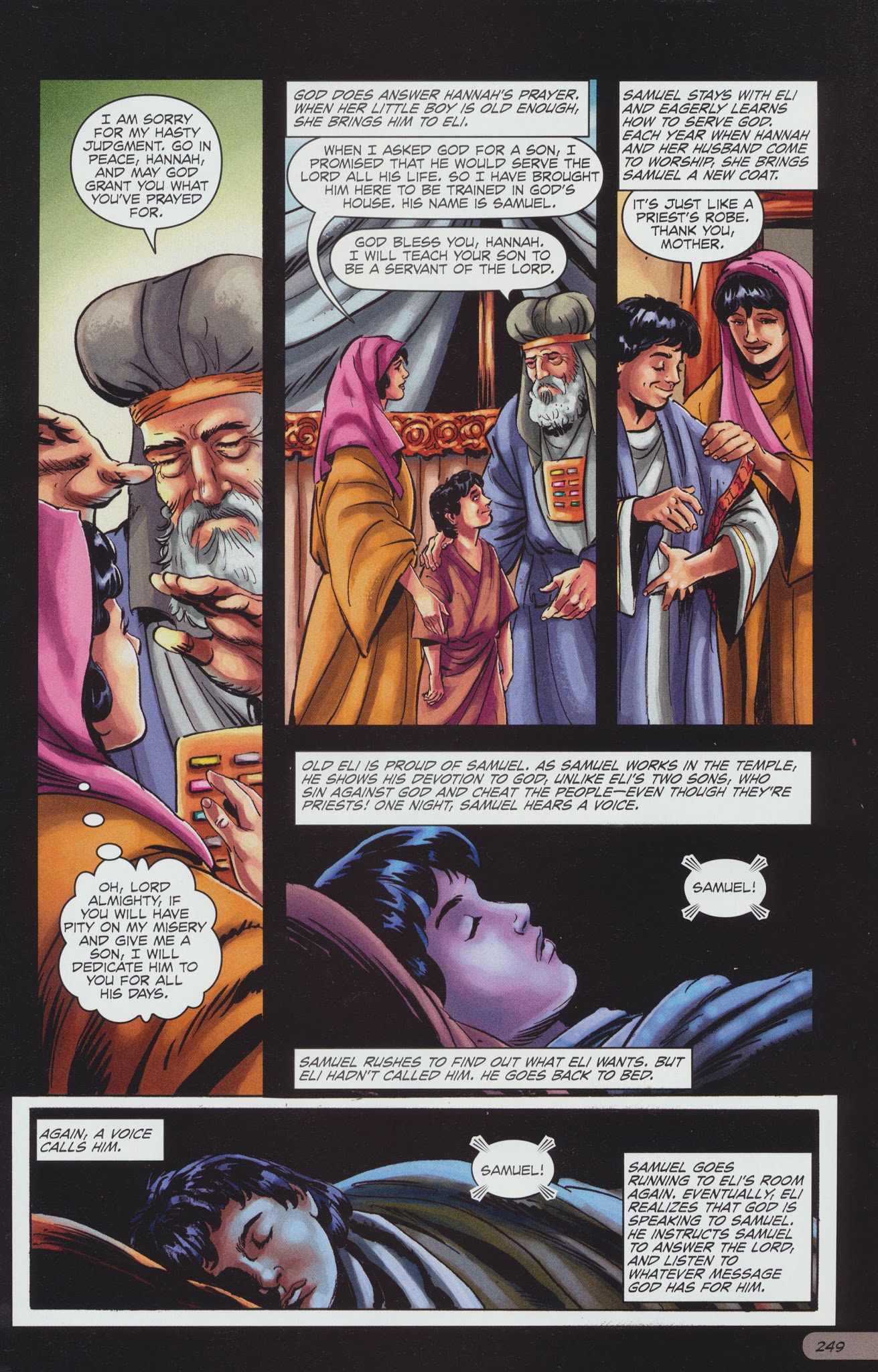 Read online The Action Bible comic -  Issue # TPB 1 - 253