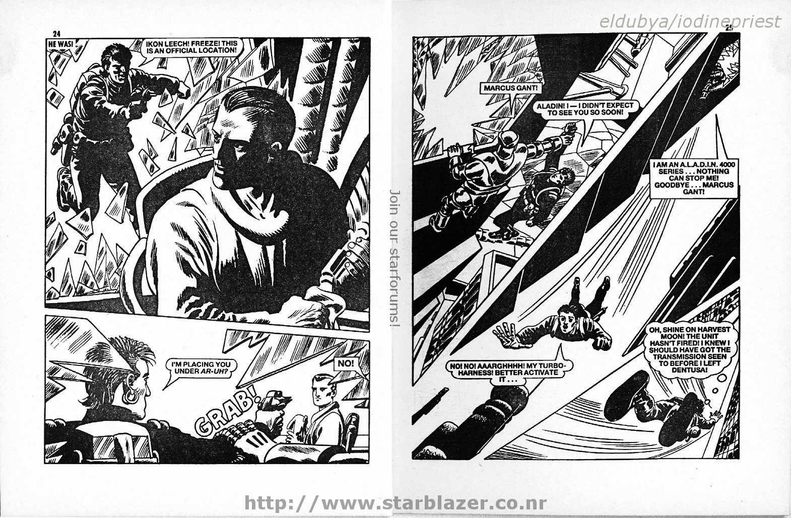 Read online Starblazer comic -  Issue #205 - 14
