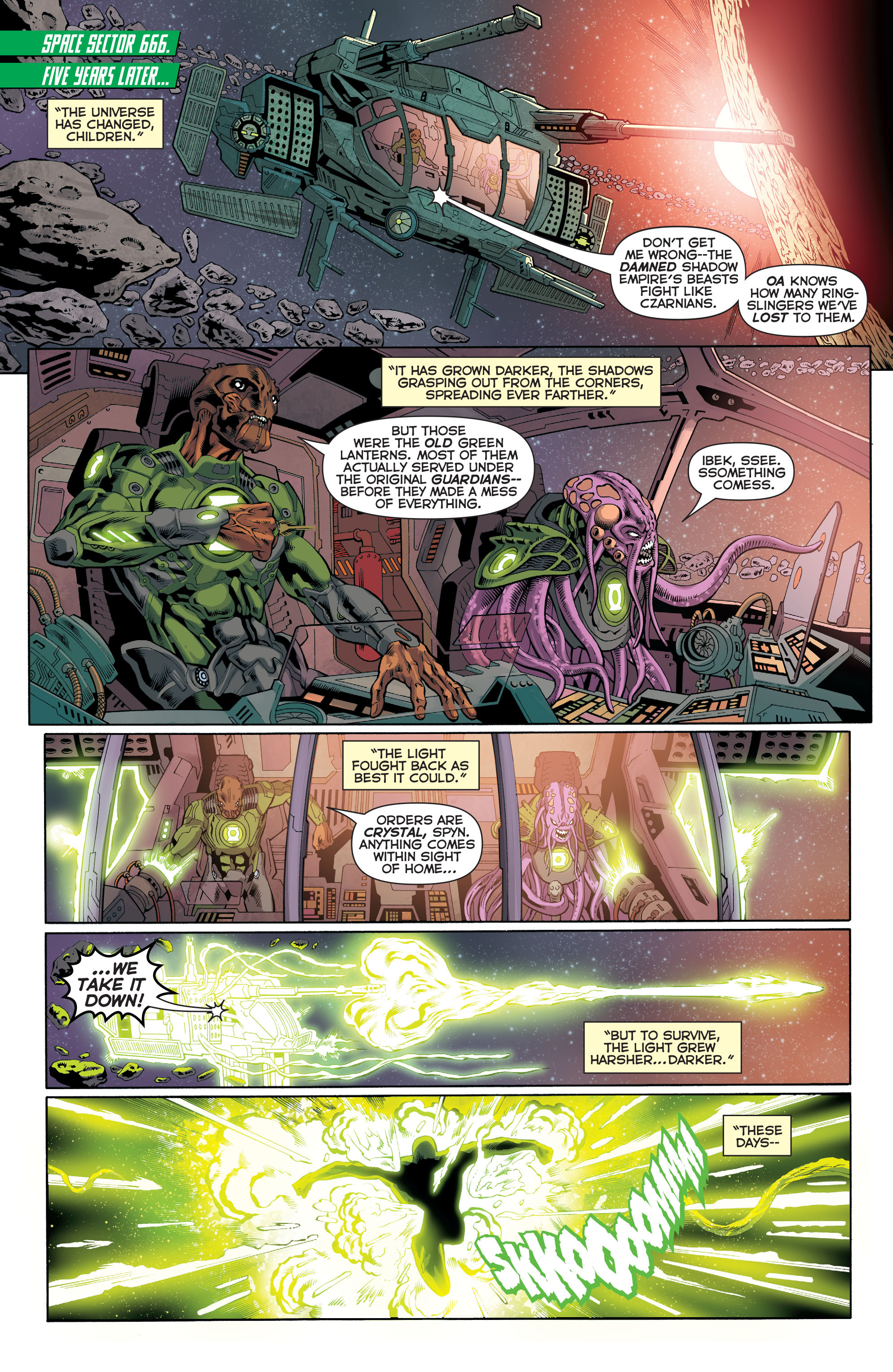 Read online Green Lantern Corps: Futures End comic -  Issue # Full - 2