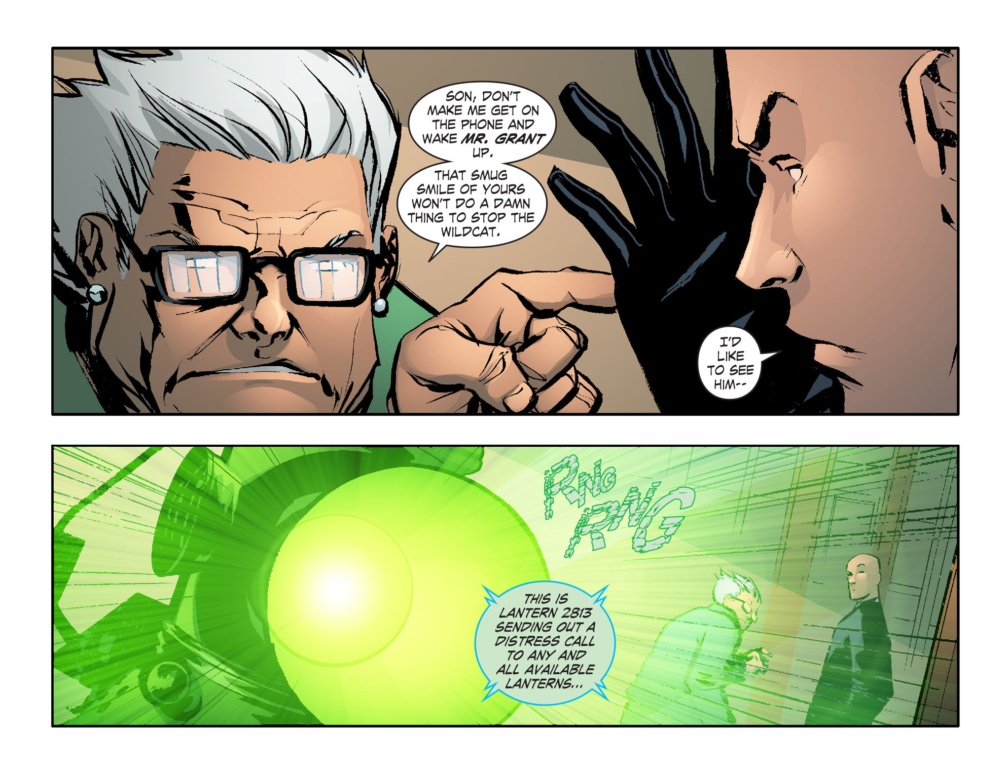 Read online Smallville: Lantern [I] comic -  Issue #8 - 10