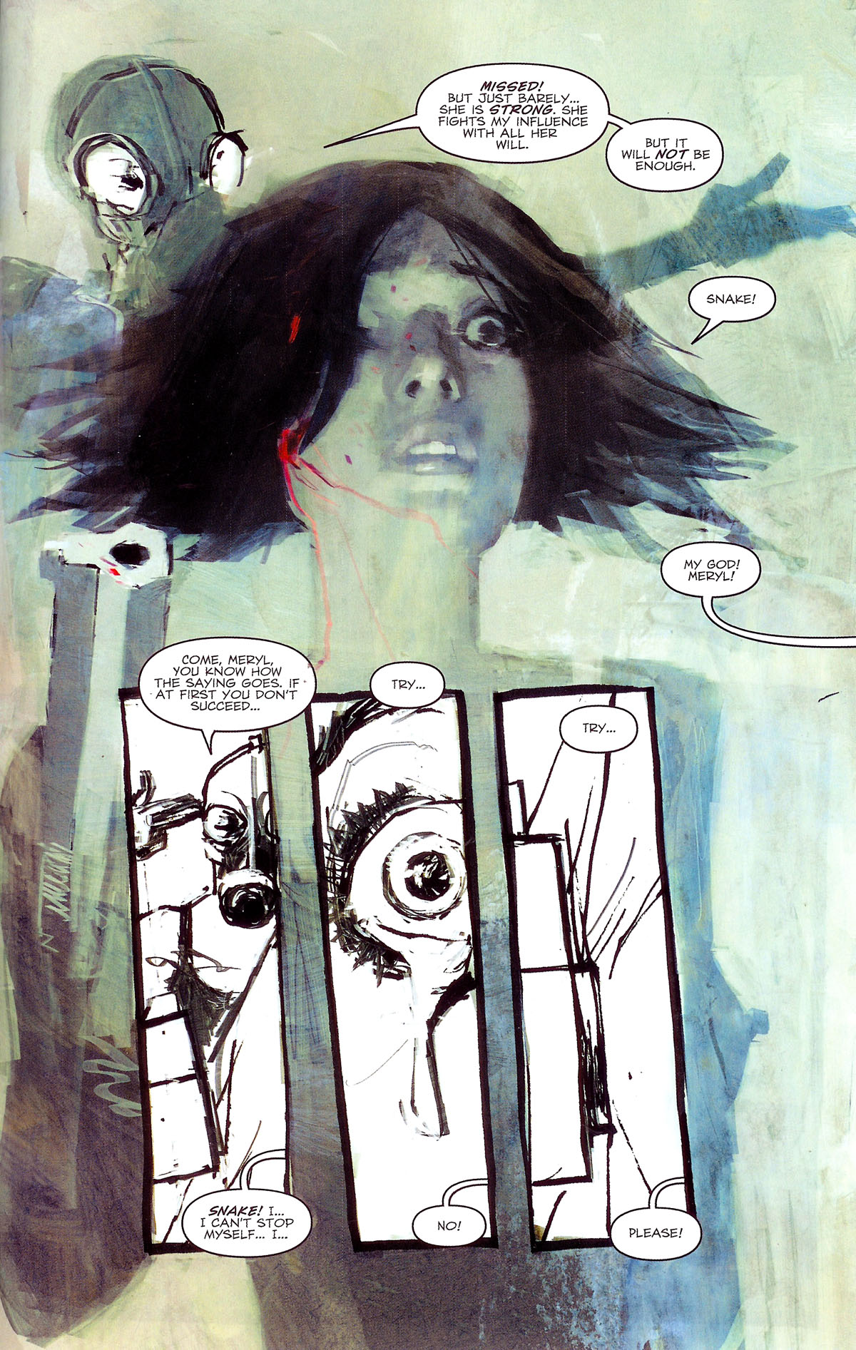 Read online Metal Gear Solid comic -  Issue #8 - 3