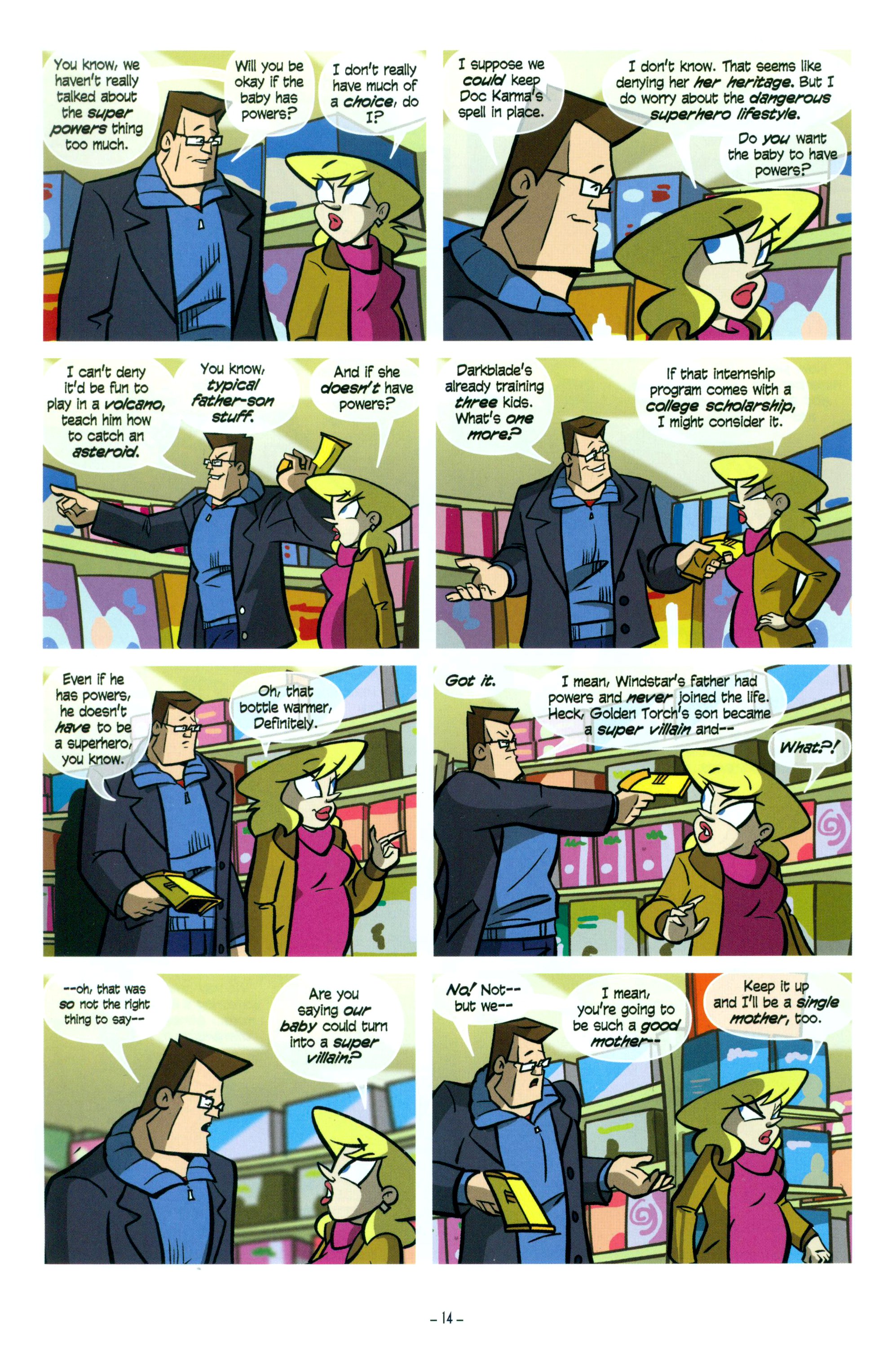 Read online Love and Capes: What to Expect comic -  Issue #4 - 16