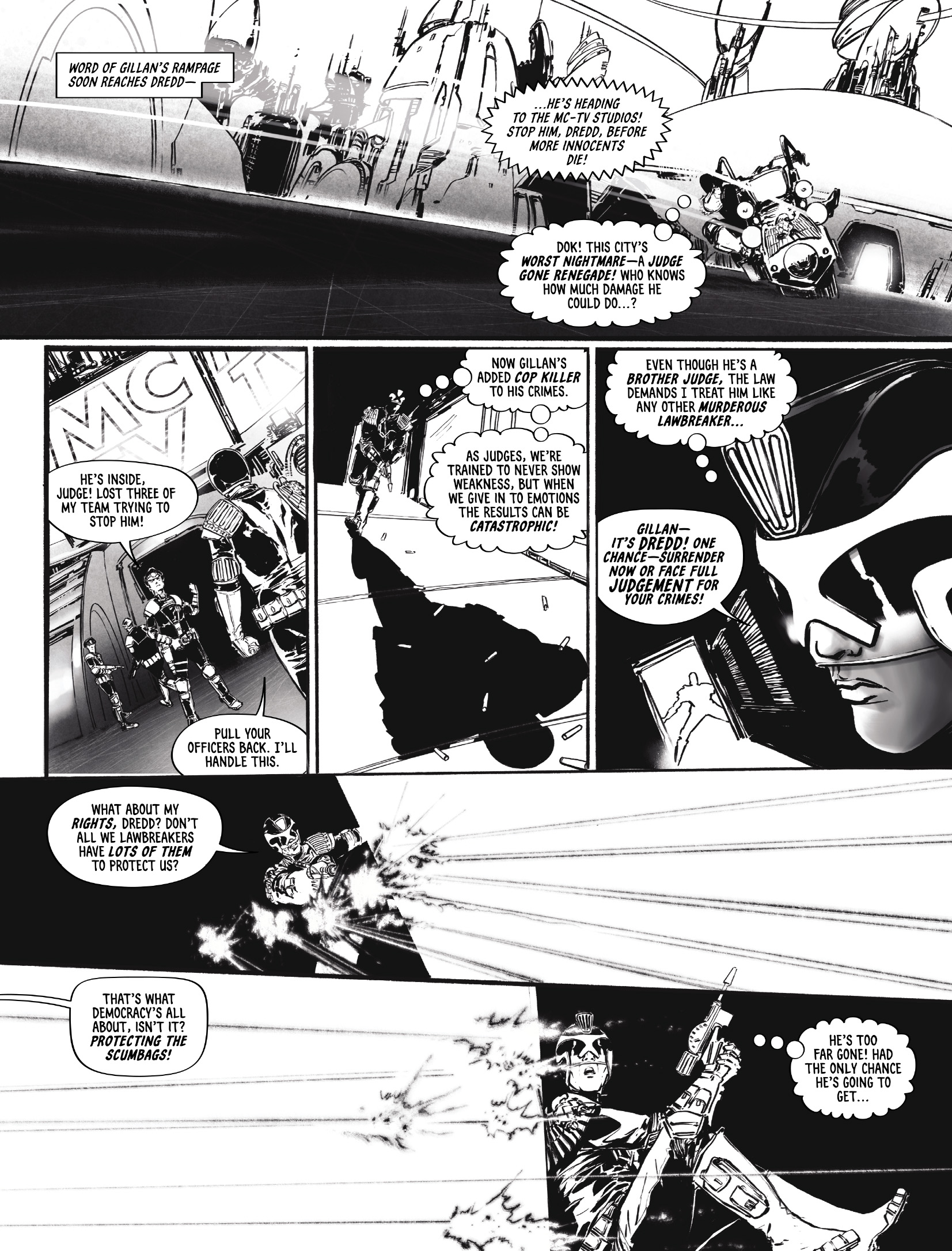 Read online Judge Dredd Megazine (Vol. 5) comic -  Issue #451 - 134