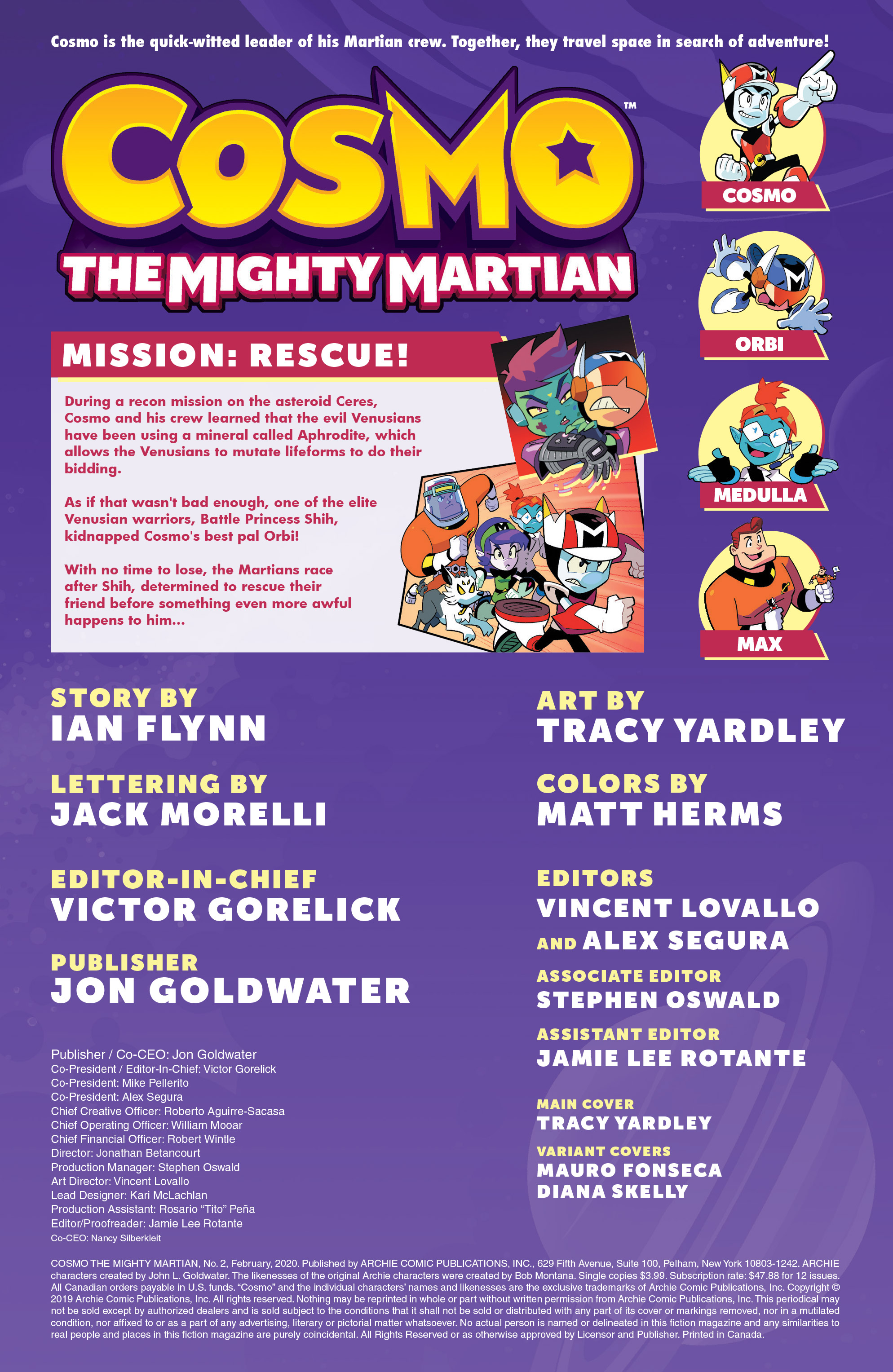Read online Cosmo: The Mighty Martian comic -  Issue #2 - 2
