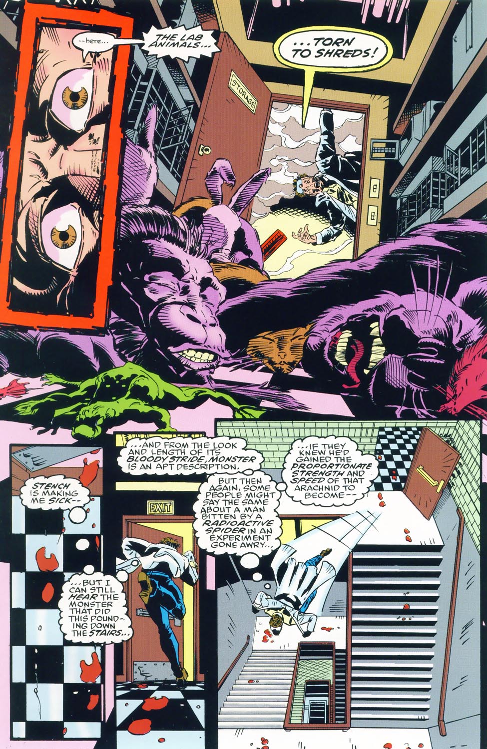Read online Spider-Man, Punisher, Sabretooth: Designer Genes comic -  Issue # Full - 7