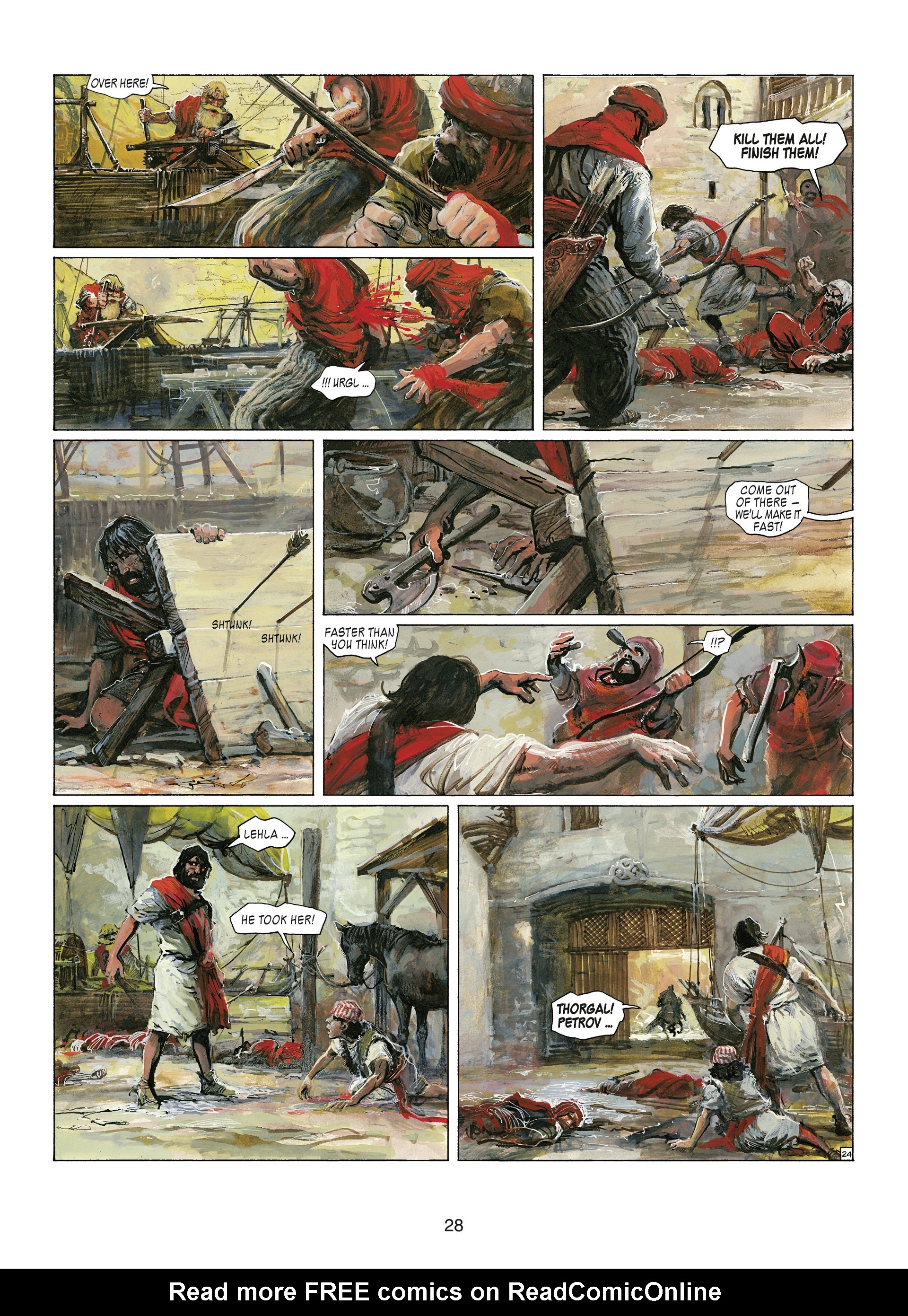 Read online Thorgal comic -  Issue #27 - 30