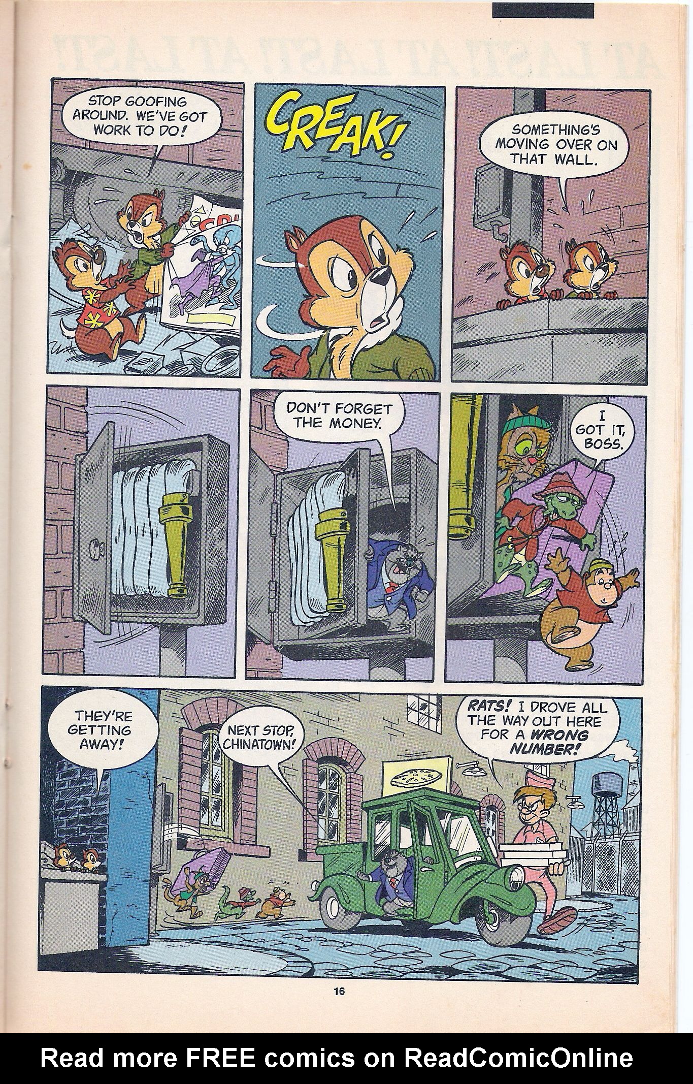 Read online Disney's Chip 'N Dale Rescue Rangers comic -  Issue #1 - 21