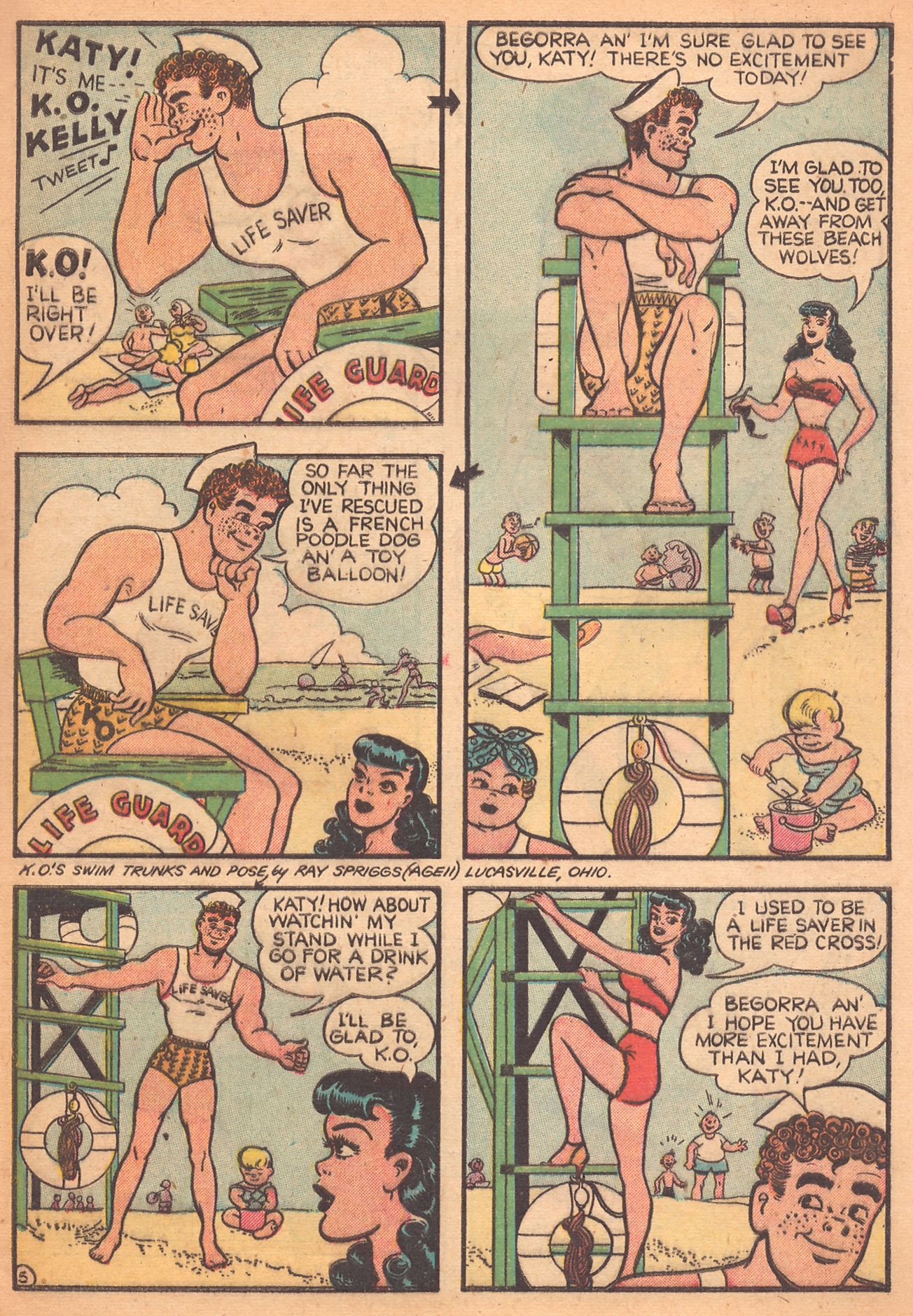 Read online Katy Keene (1949) comic -  Issue #7 - 7