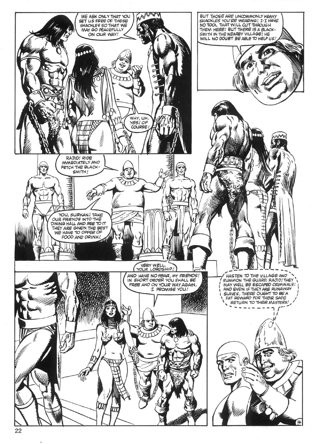 Read online The Savage Sword Of Conan comic -  Issue #97 - 22