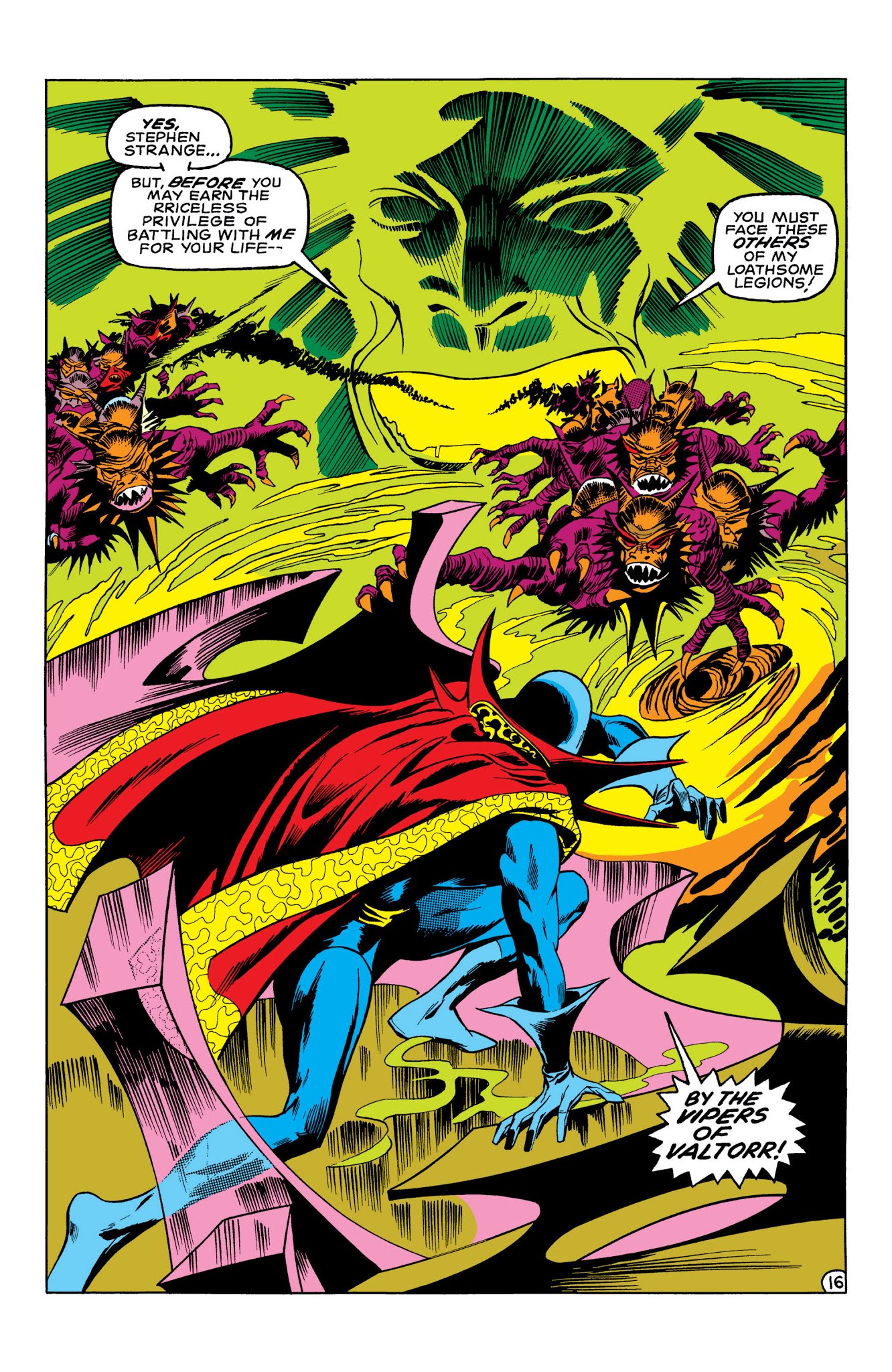 Read online Marvel Masterworks: Doctor Strange comic -  Issue # TPB 4 (Part 1) - 44