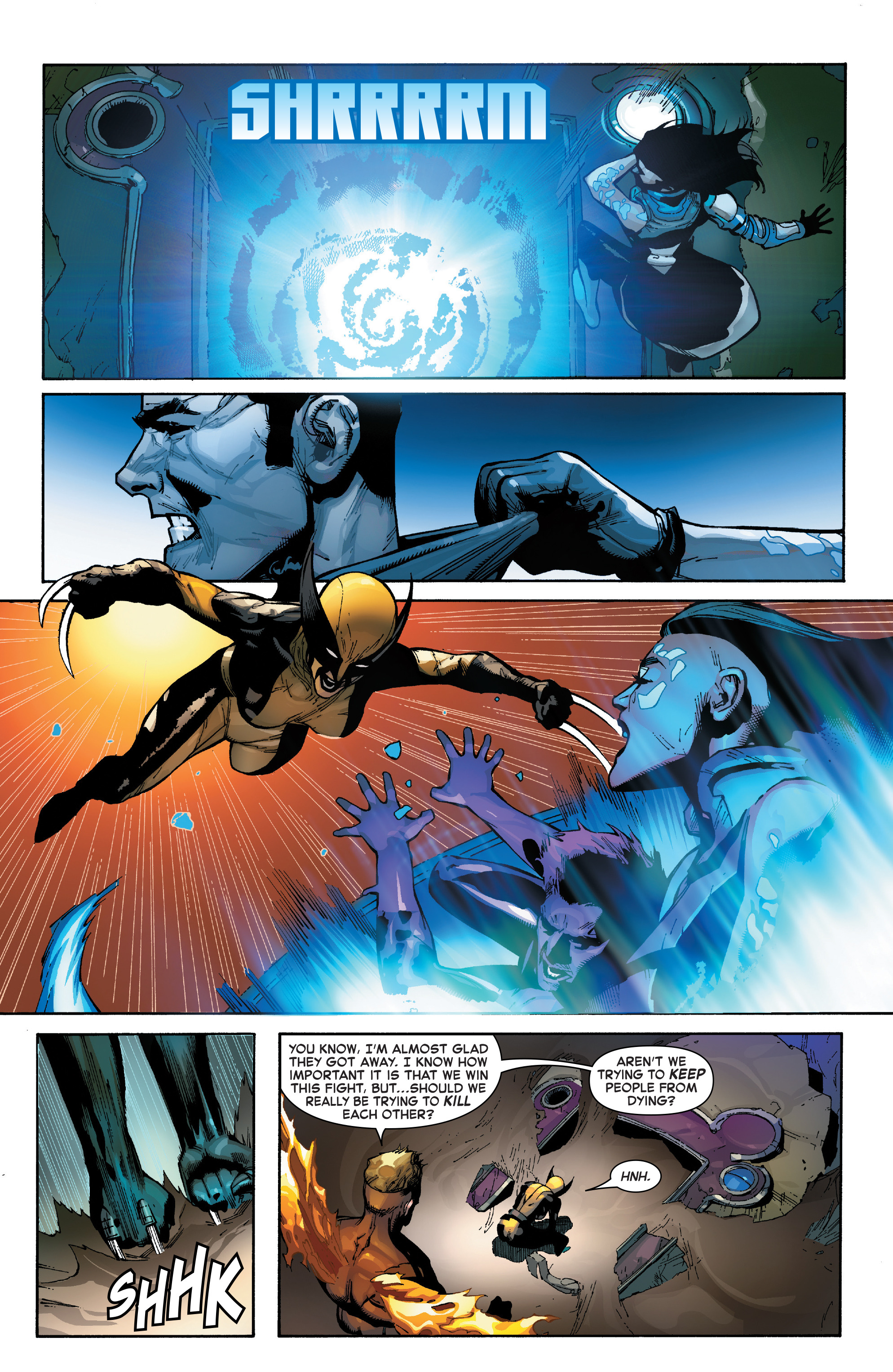 Read online Inhumans Vs. X-Men comic -  Issue #2 - 22