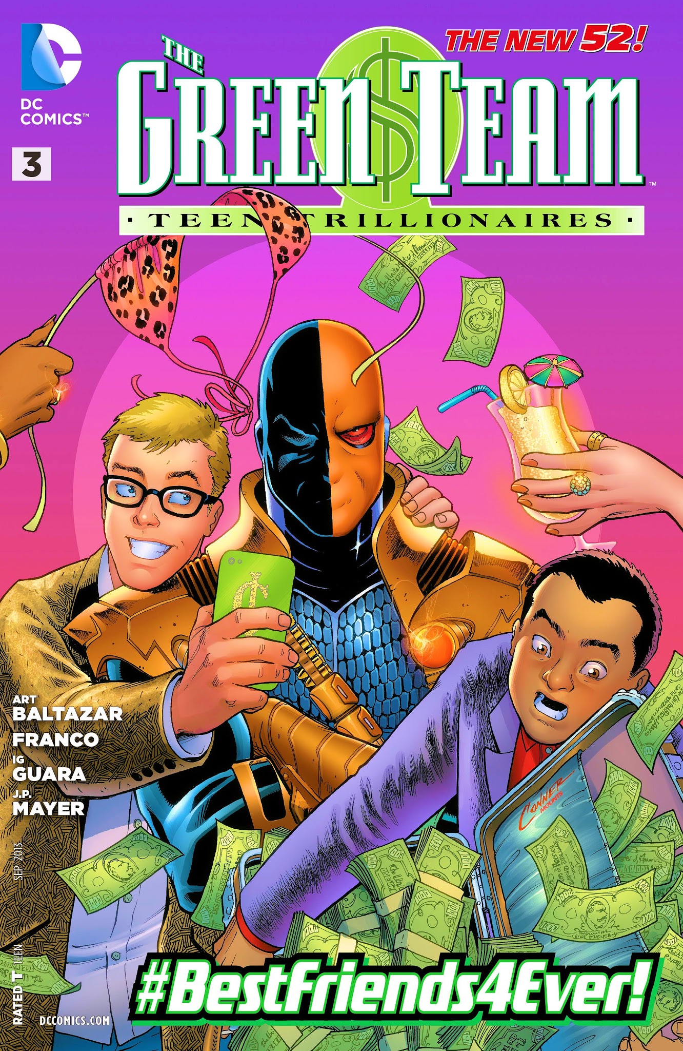 Read online The Green Team: Teen Trillionaires comic -  Issue #3 - 1