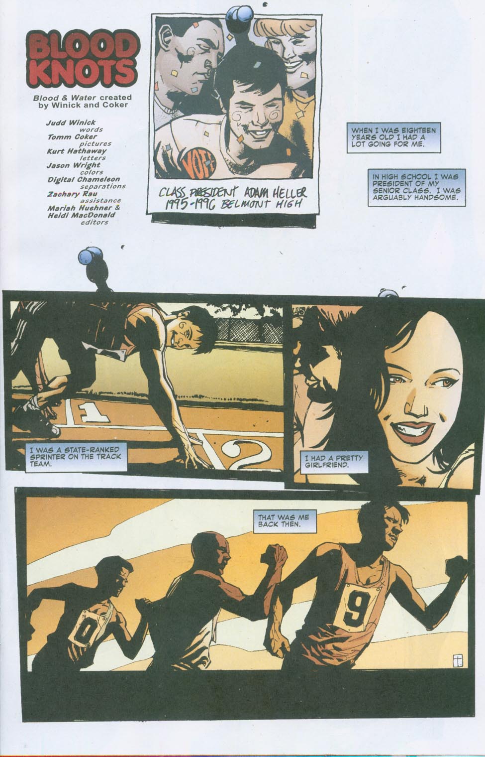 Read online Blood and Water comic -  Issue #1 - 2