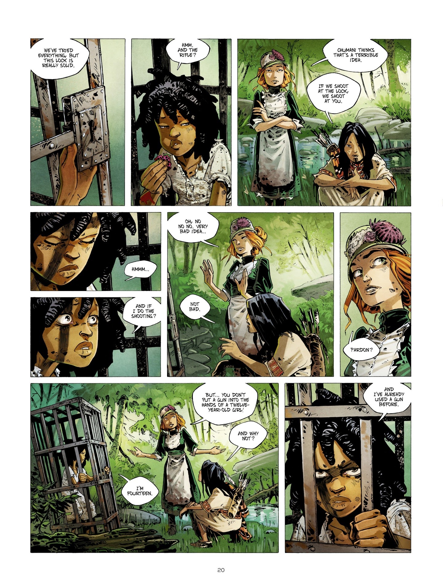 Read online Ladies with Guns comic -  Issue #1 - 20