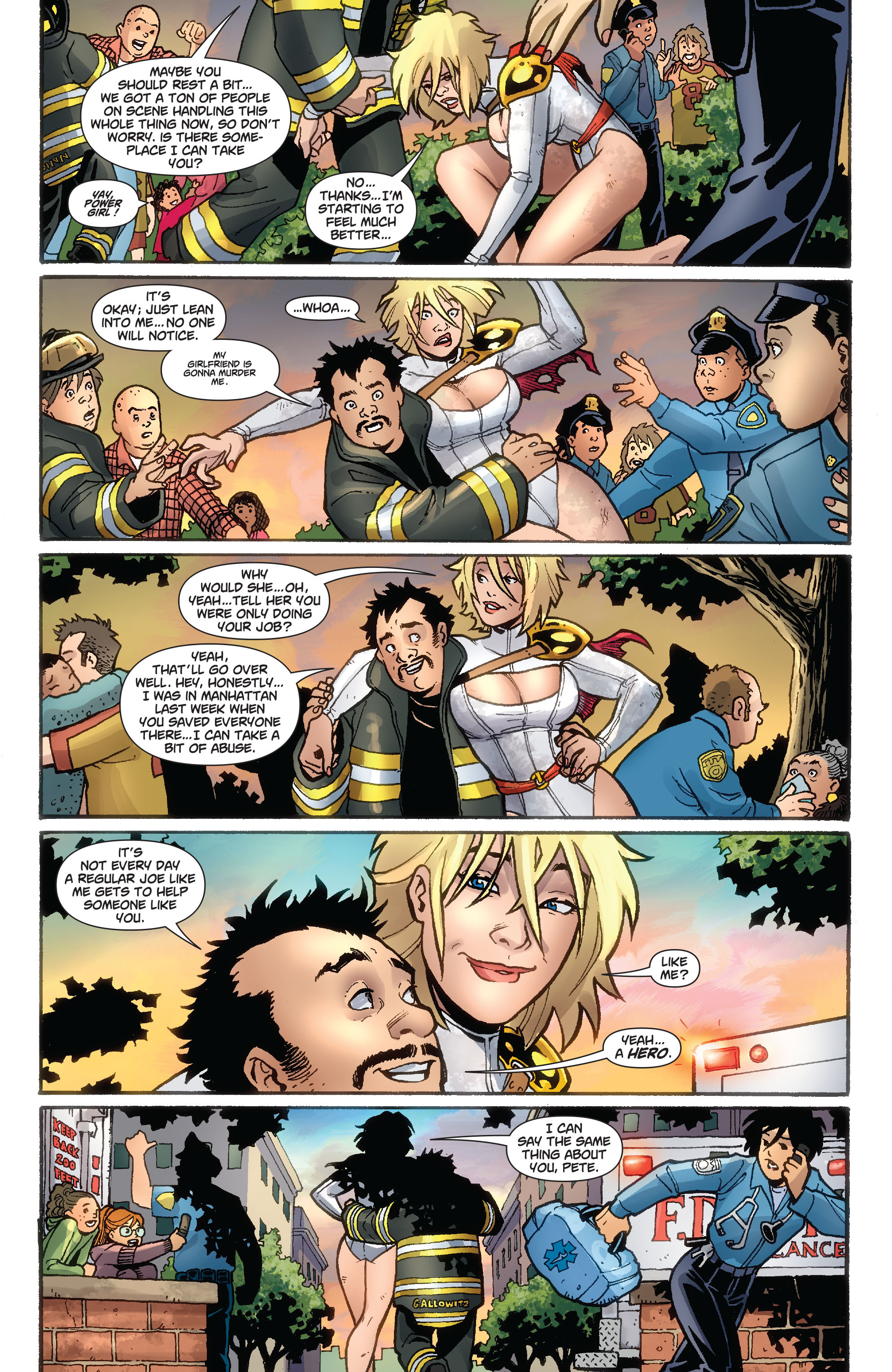 Read online Power Girl (2009) comic -  Issue #5 - 15