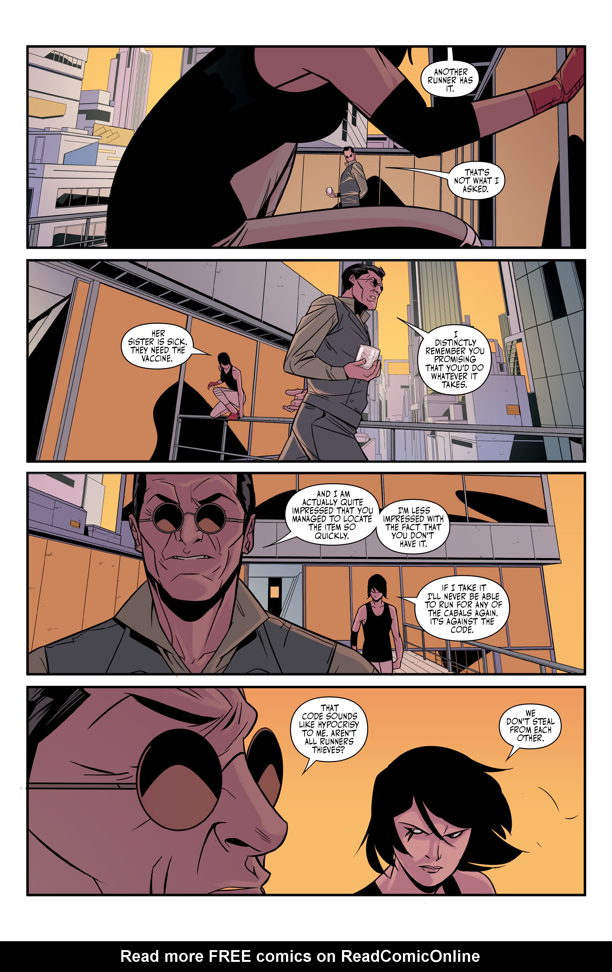 Read online Mirror's Edge: Exordium comic -  Issue #4 - 15
