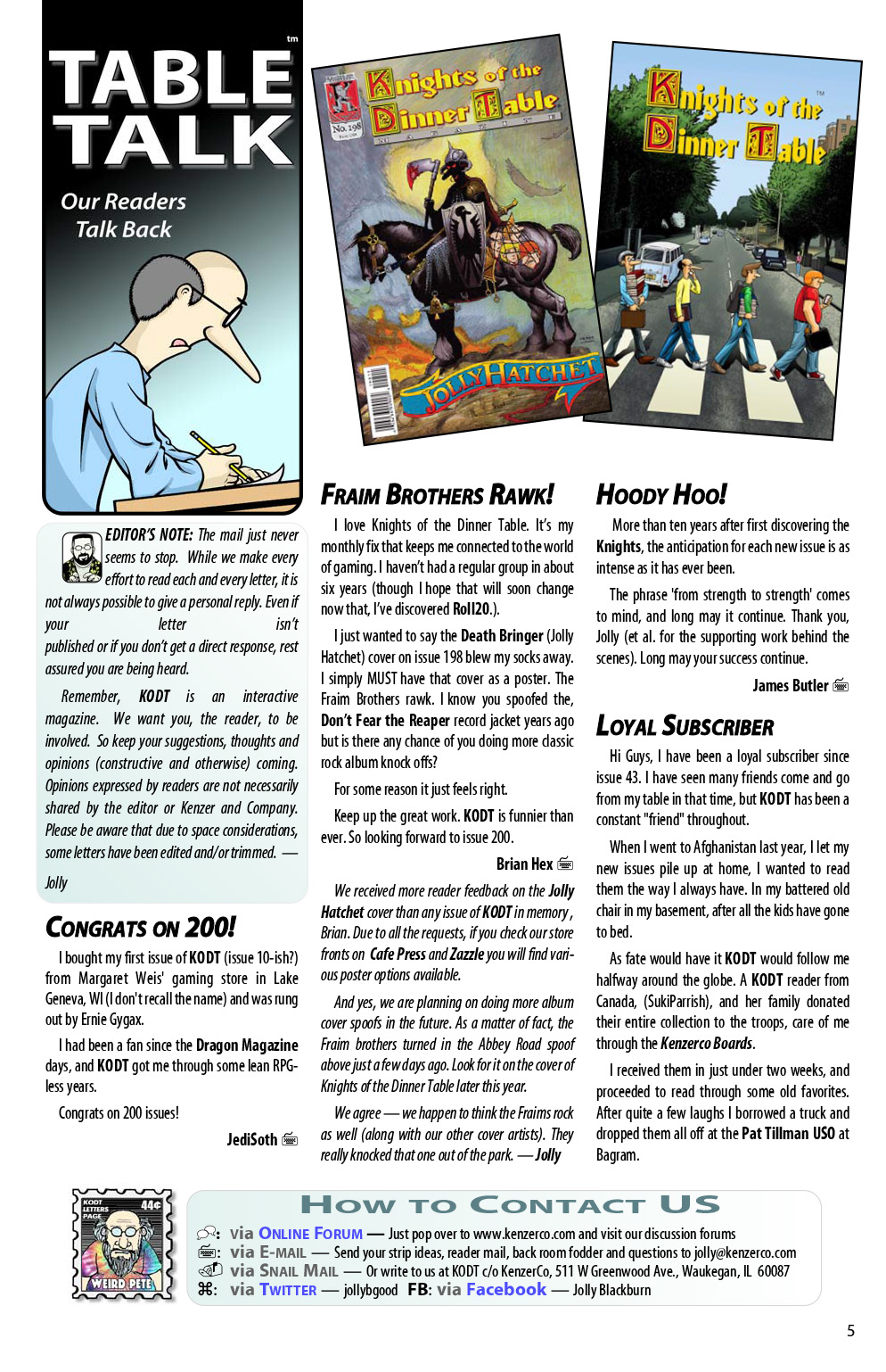 Read online Knights of the Dinner Table comic -  Issue #200 - 7