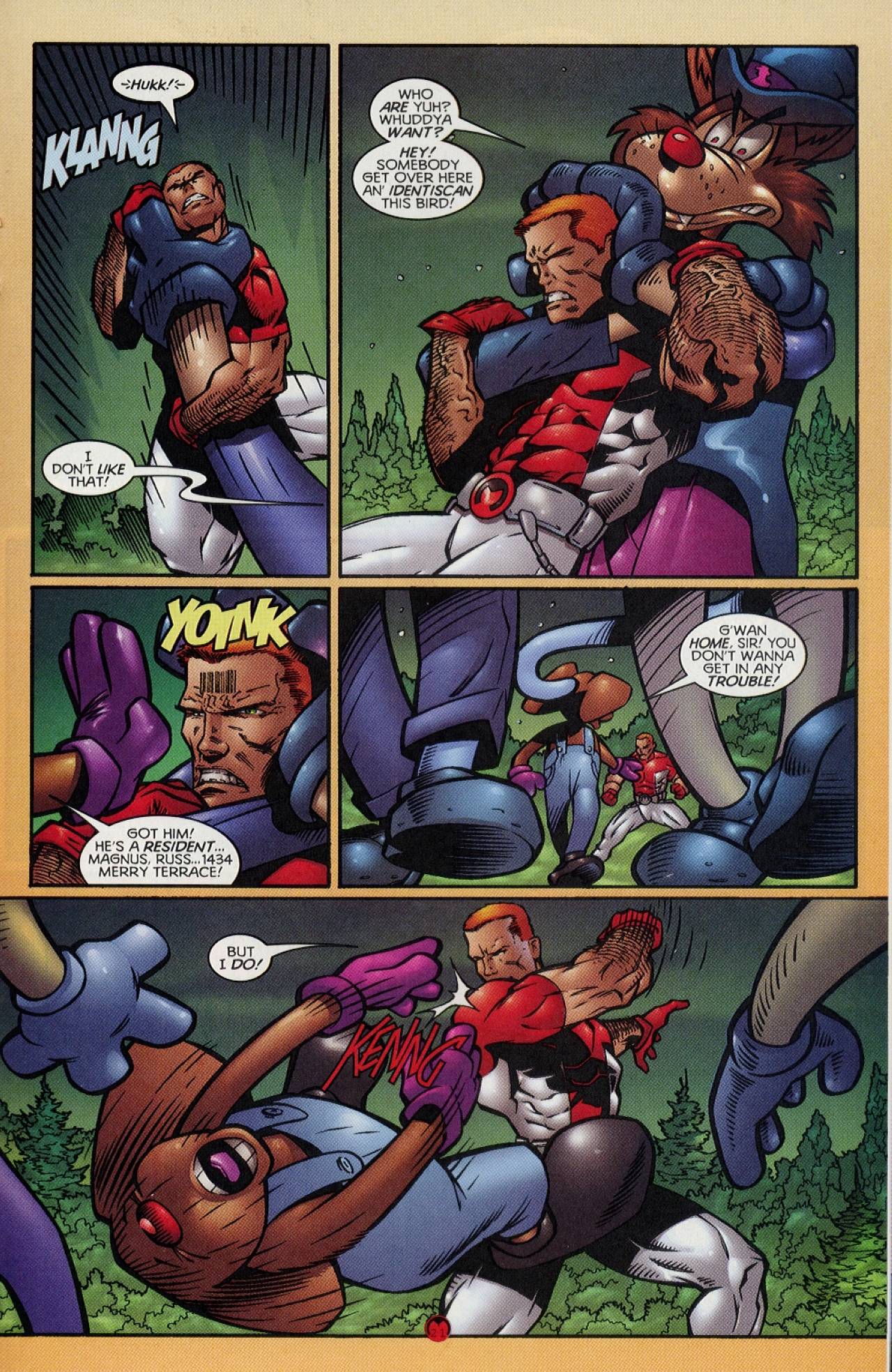Read online Magnus Robot Fighter (1997) comic -  Issue #18 - 16