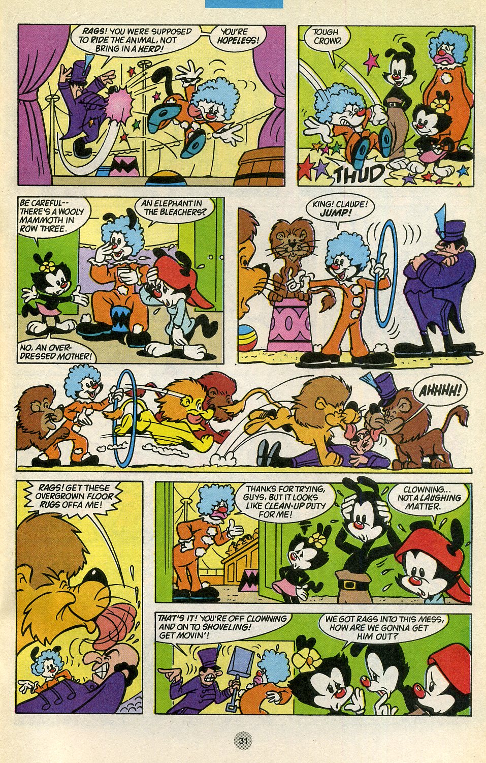 Read online Animaniacs comic -  Issue #8 - 33