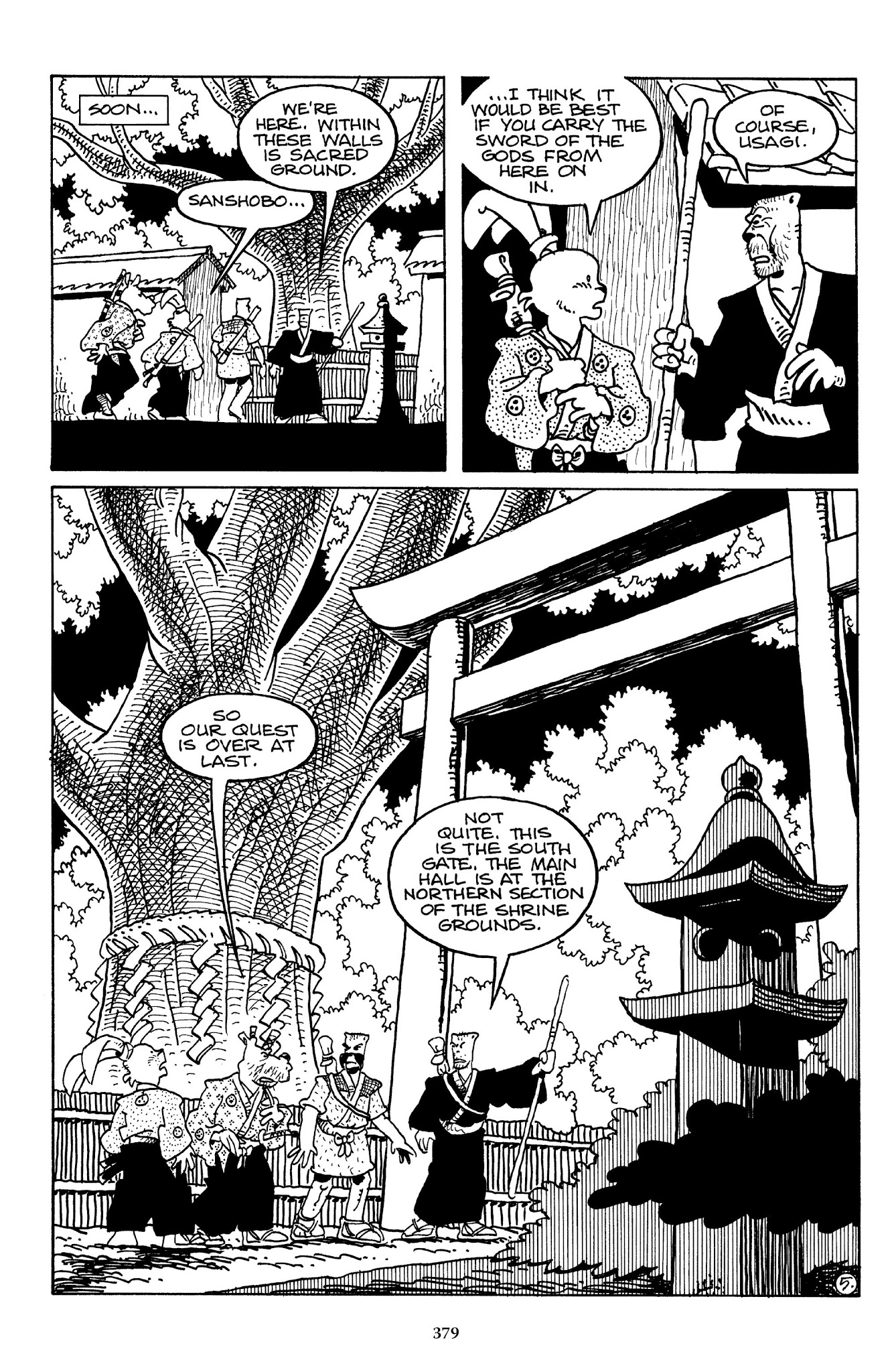 Read online The Usagi Yojimbo Saga comic -  Issue # TPB 3 - 375