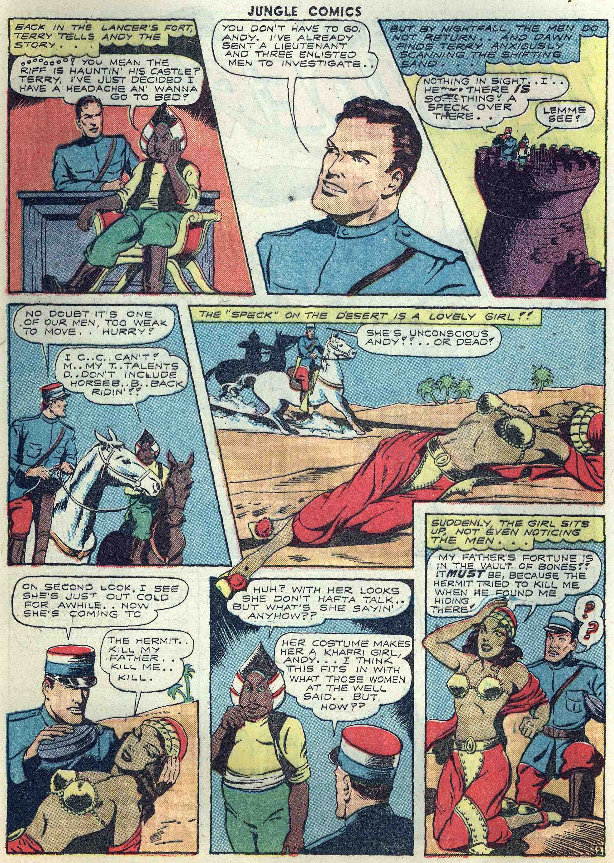 Read online Jungle Comics comic -  Issue #47 - 22