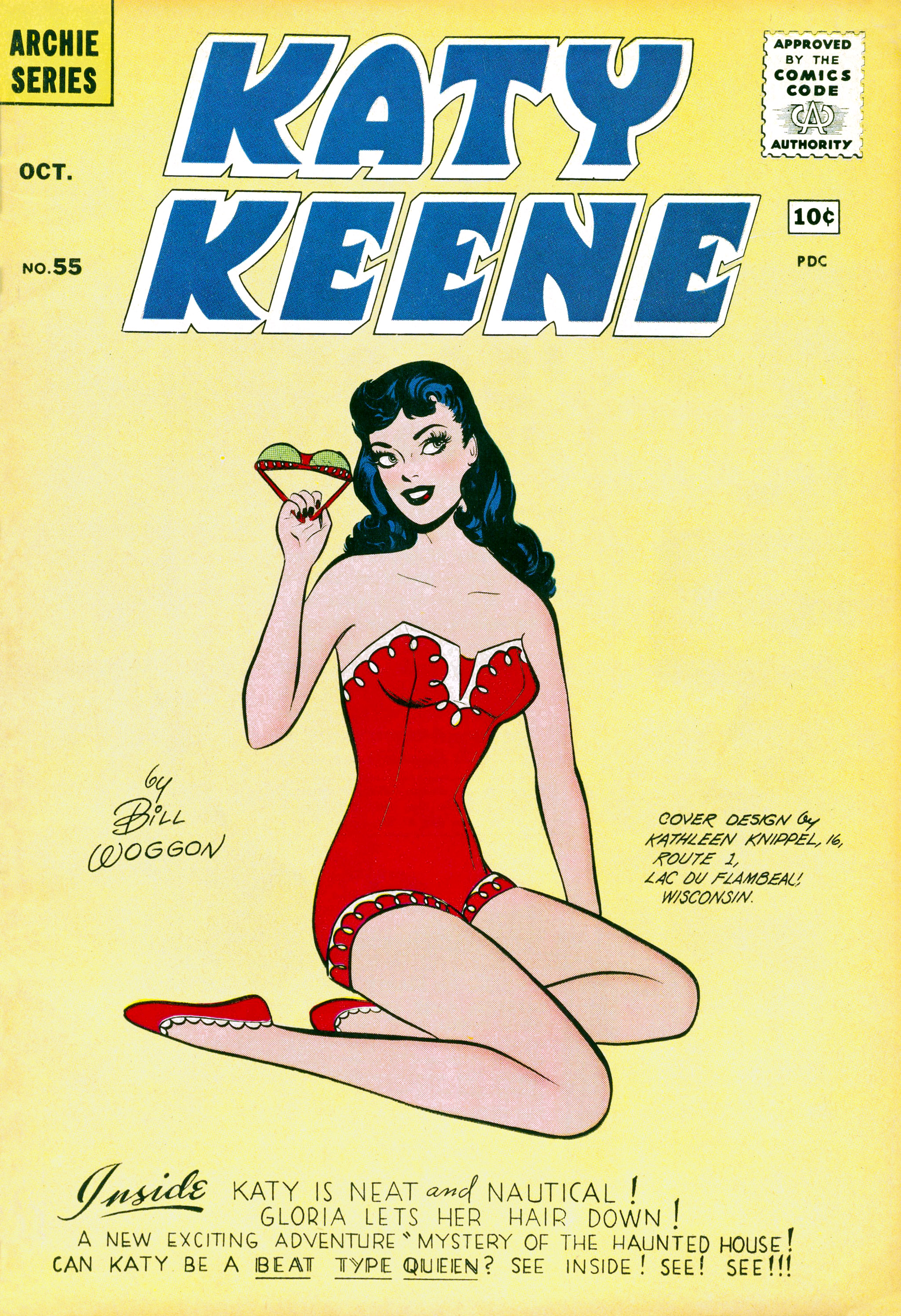 Read online Katy Keene (1949) comic -  Issue #55 - 1