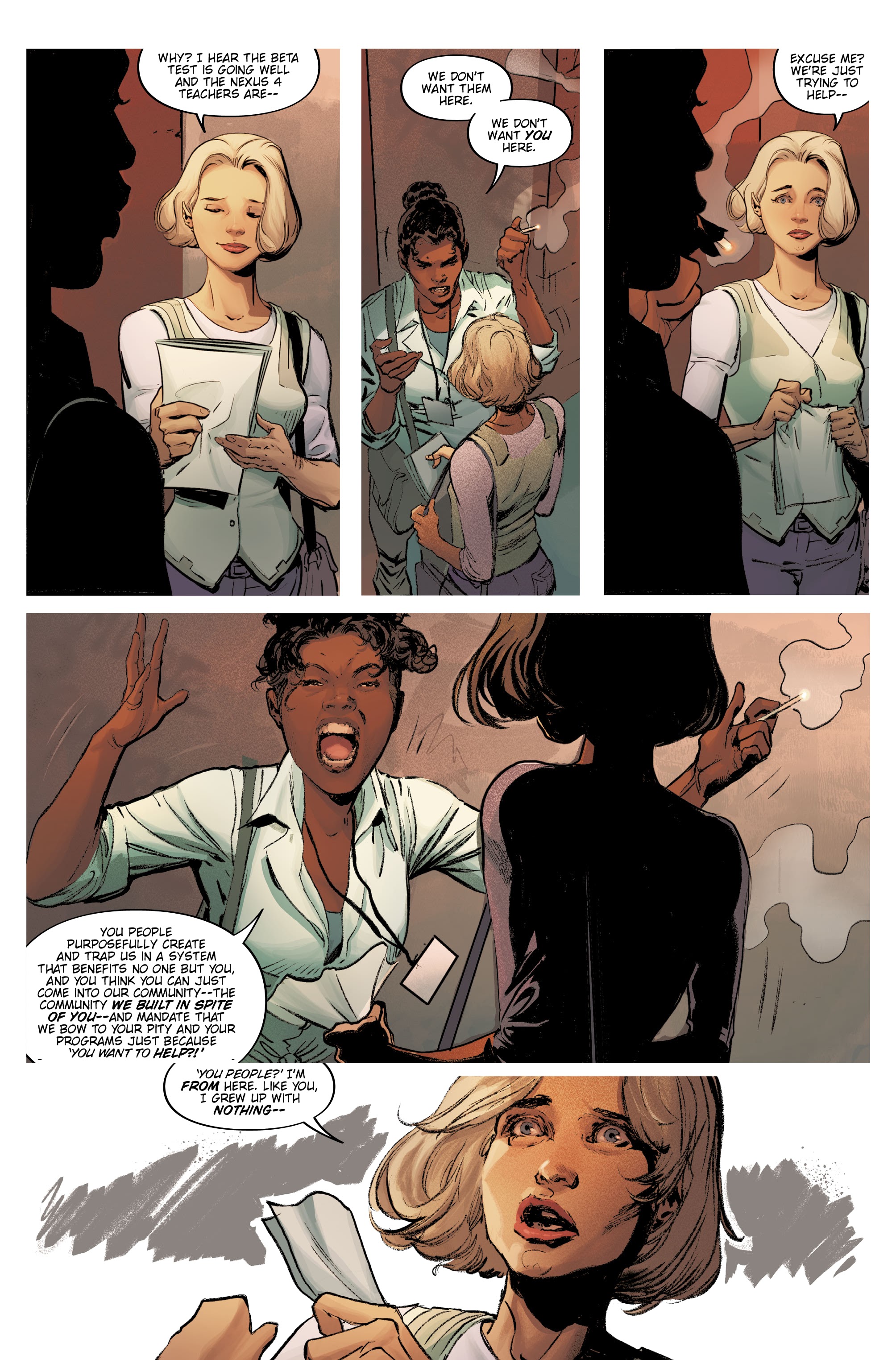 Read online Blade Runner Origins comic -  Issue #10 - 11