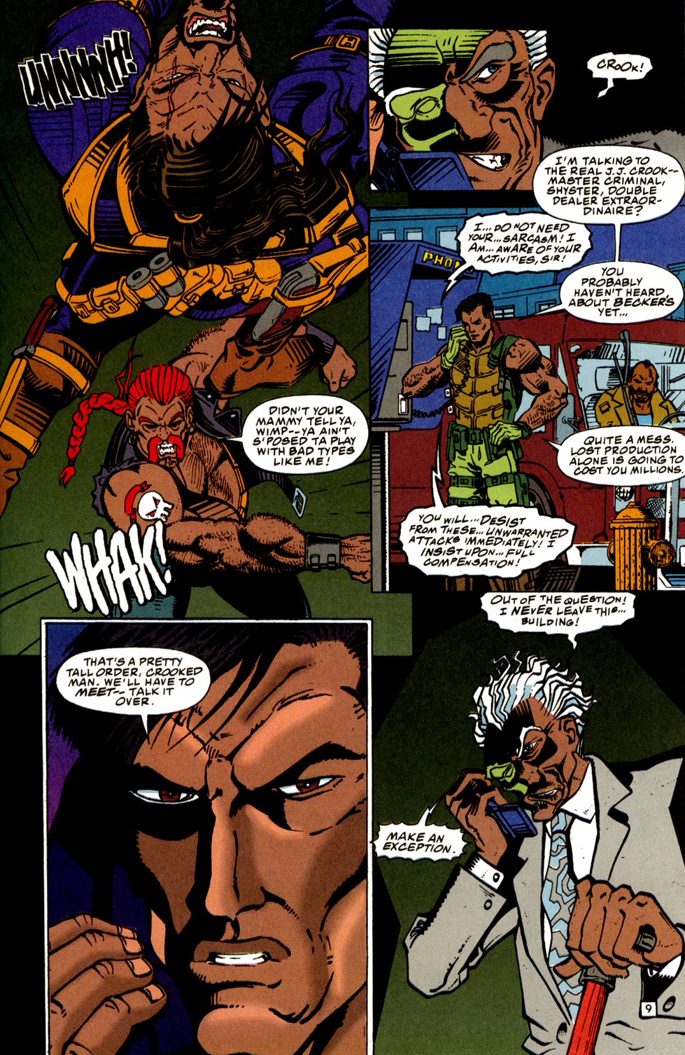 Read online Chain Gang War comic -  Issue #9 - 10