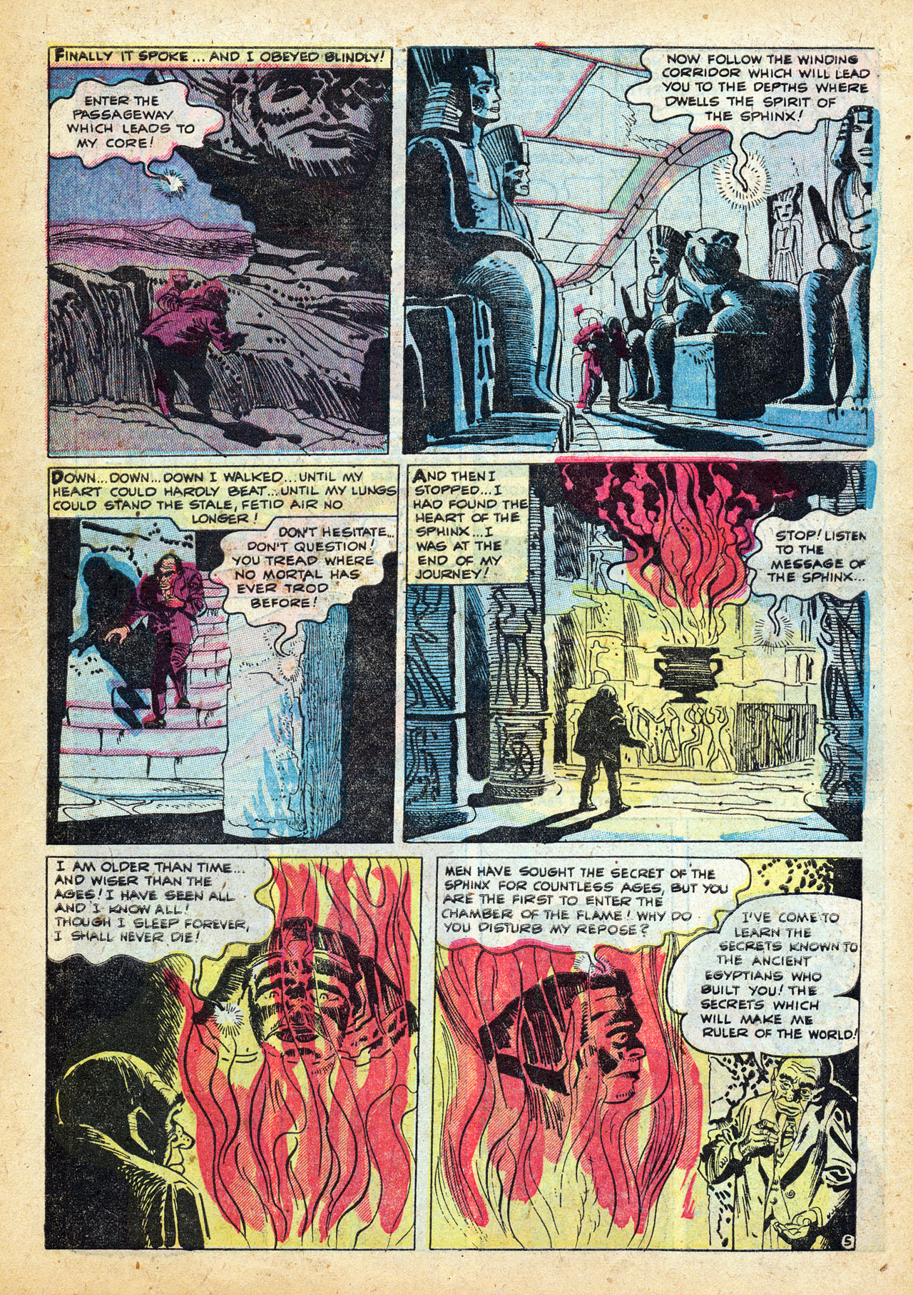 Read online Mystic (1951) comic -  Issue #8 - 7
