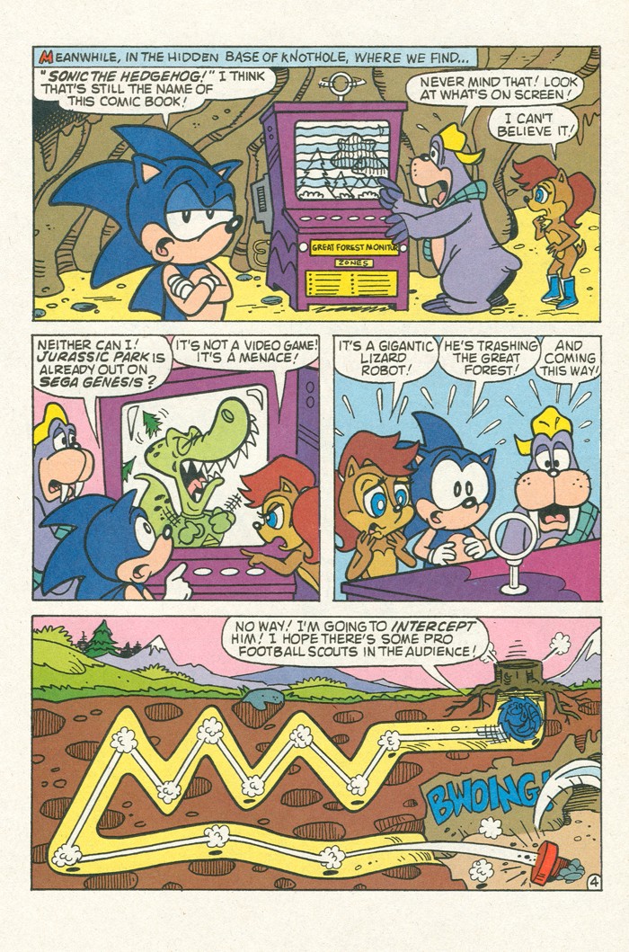 Read online Sonic Super Special comic -  Issue #3 - Sonic Firsts - 28