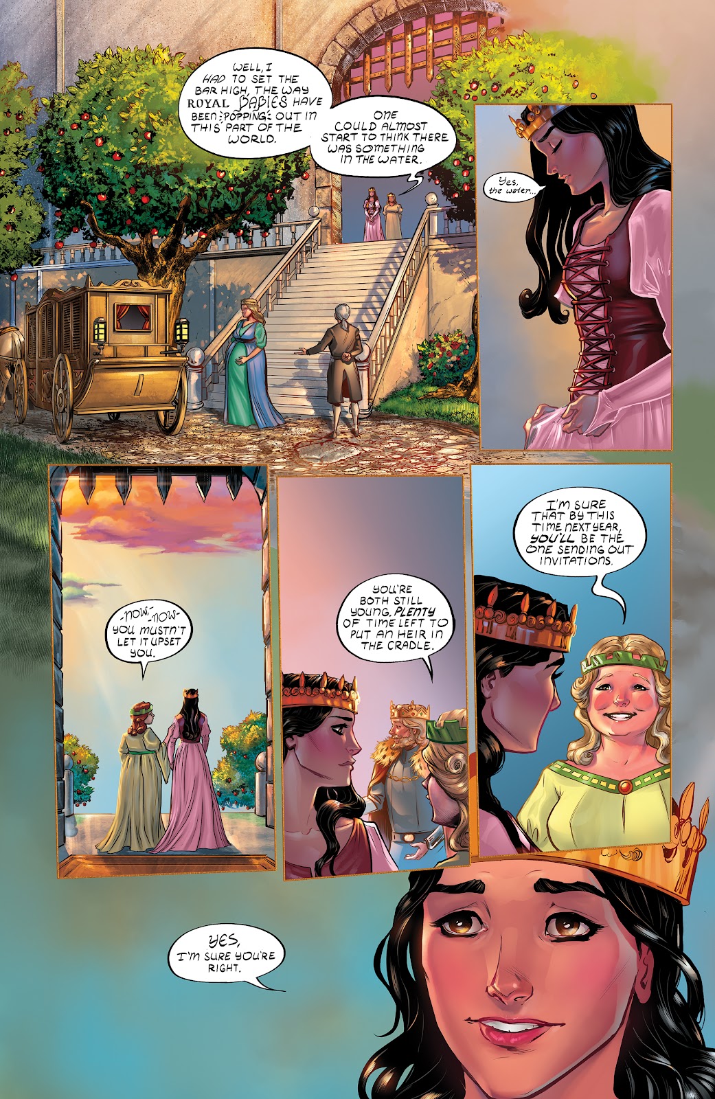 Read online George MacDonald's The Light Princess comic -  Issue #1 - 5