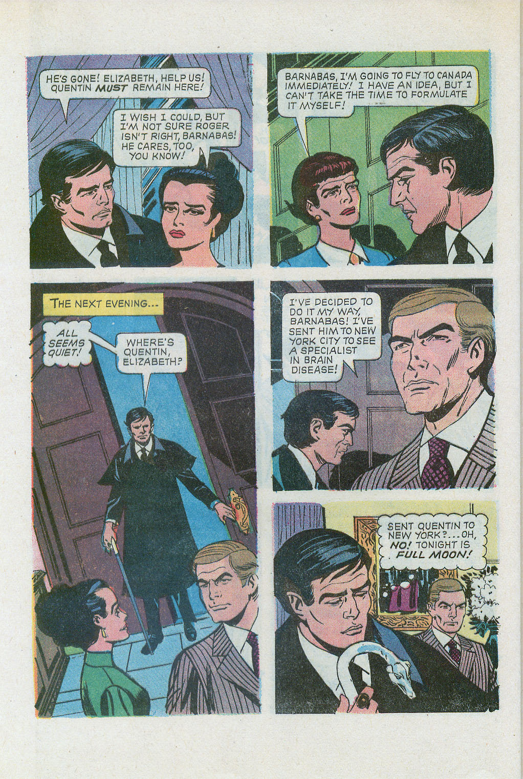 Read online Dark Shadows (1969) comic -  Issue #20 - 28