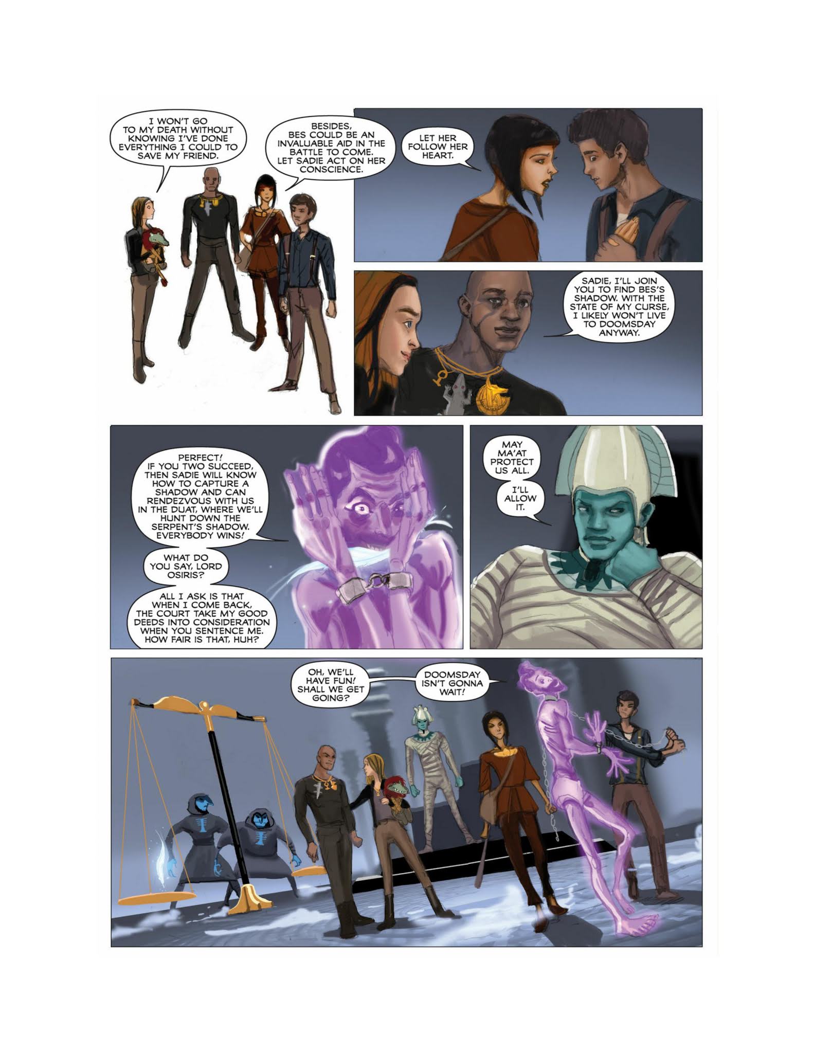 Read online The Kane Chronicles comic -  Issue # TPB 3 (Part 1) - 71