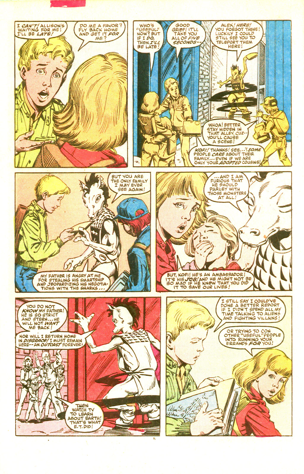 Read online Power Pack (1984) comic -  Issue #18 - 6