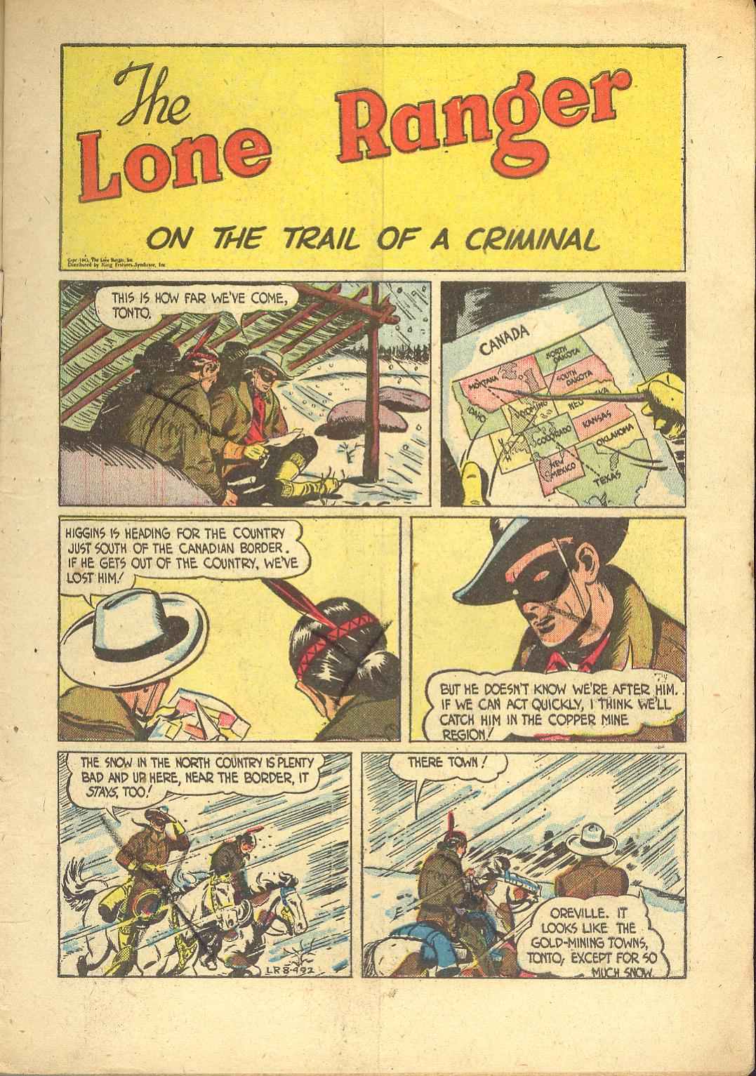 Read online The Lone Ranger (1948) comic -  Issue #8 - 3