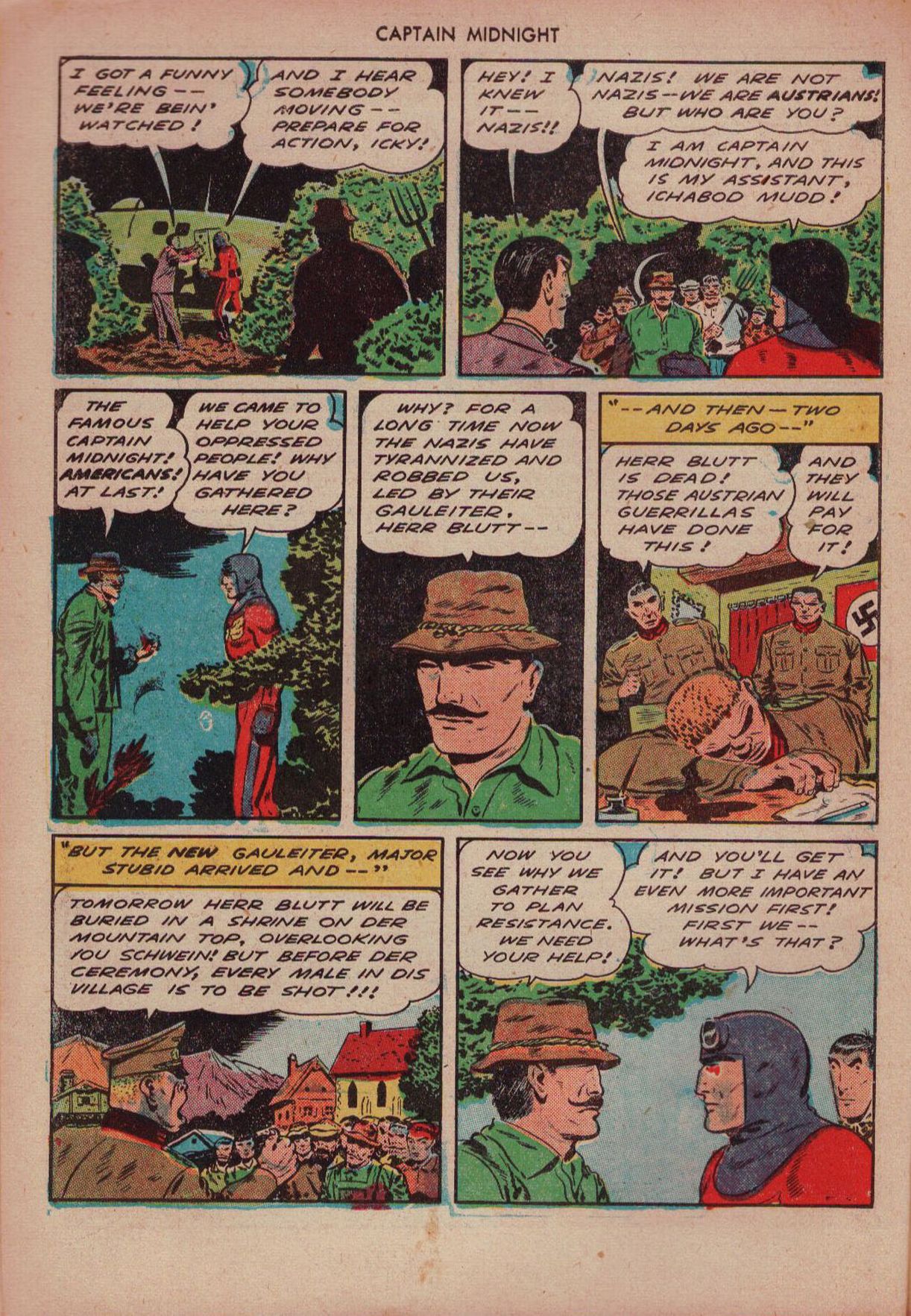 Read online Captain Midnight (1942) comic -  Issue #16 - 6
