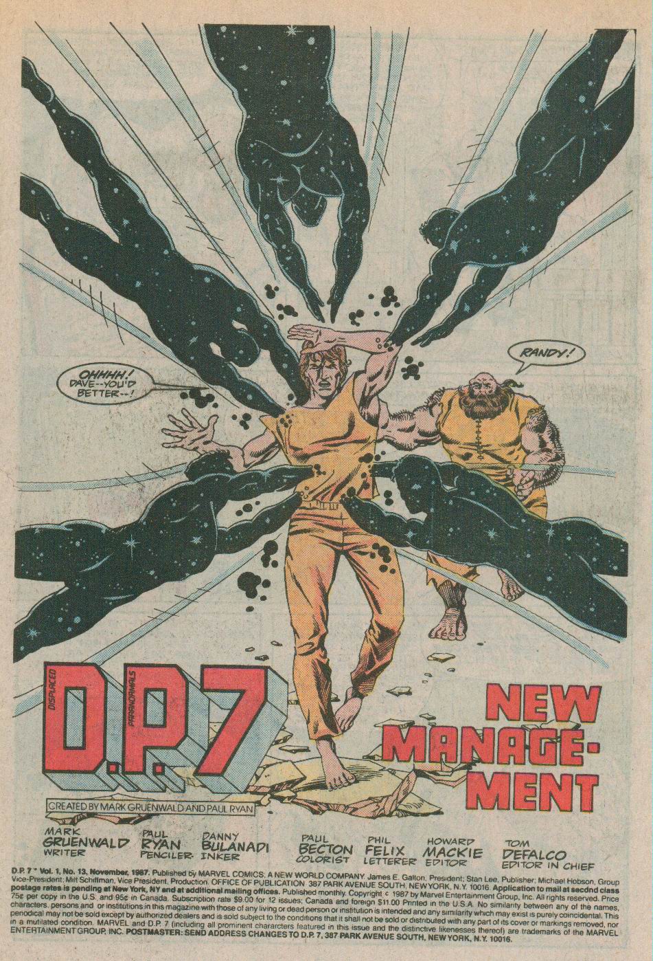 Read online DP7 comic -  Issue #13 - 2