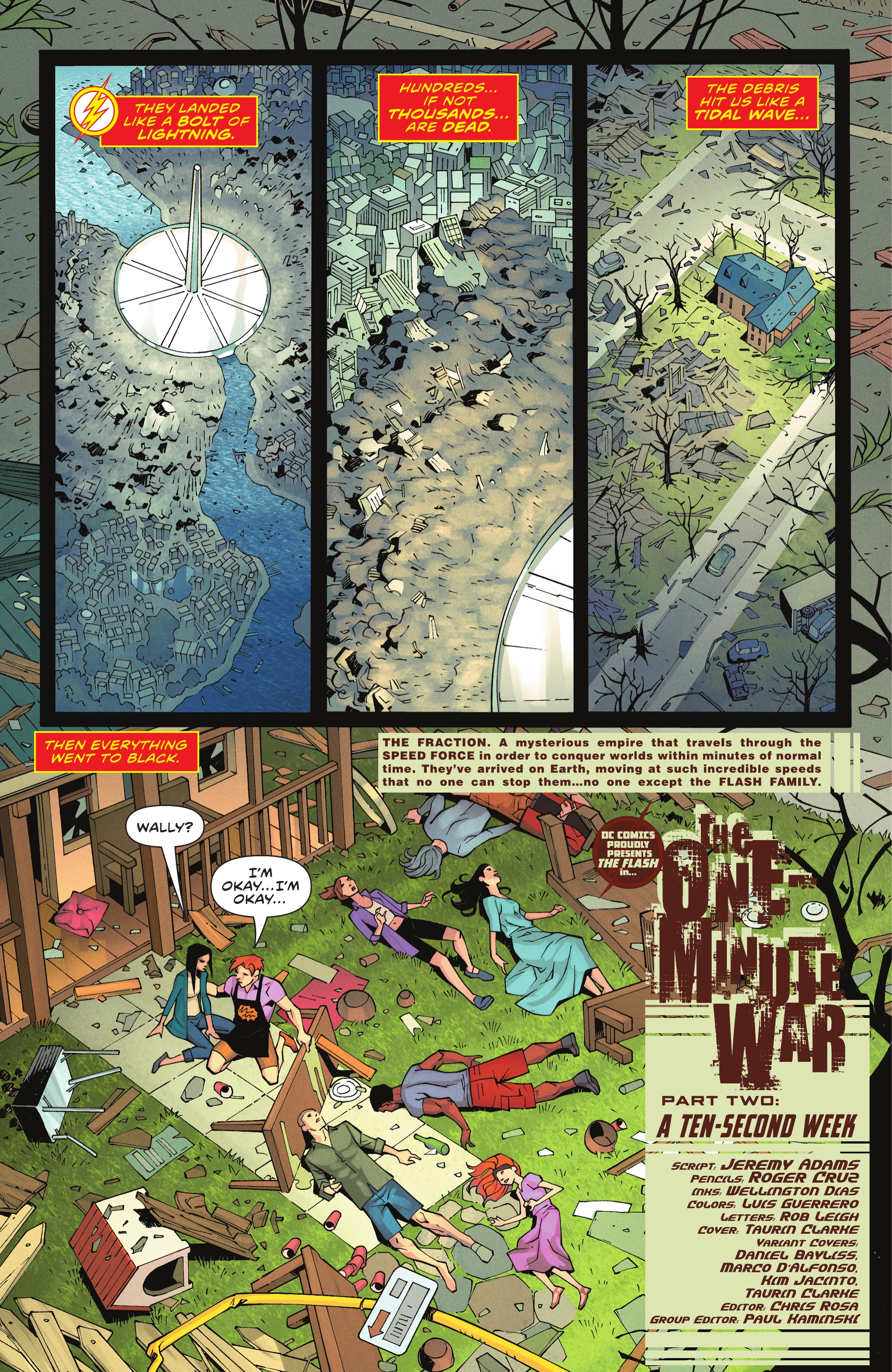 Read online The Flash One-Minute War: Start The Clock comic -  Issue # TPB - 25