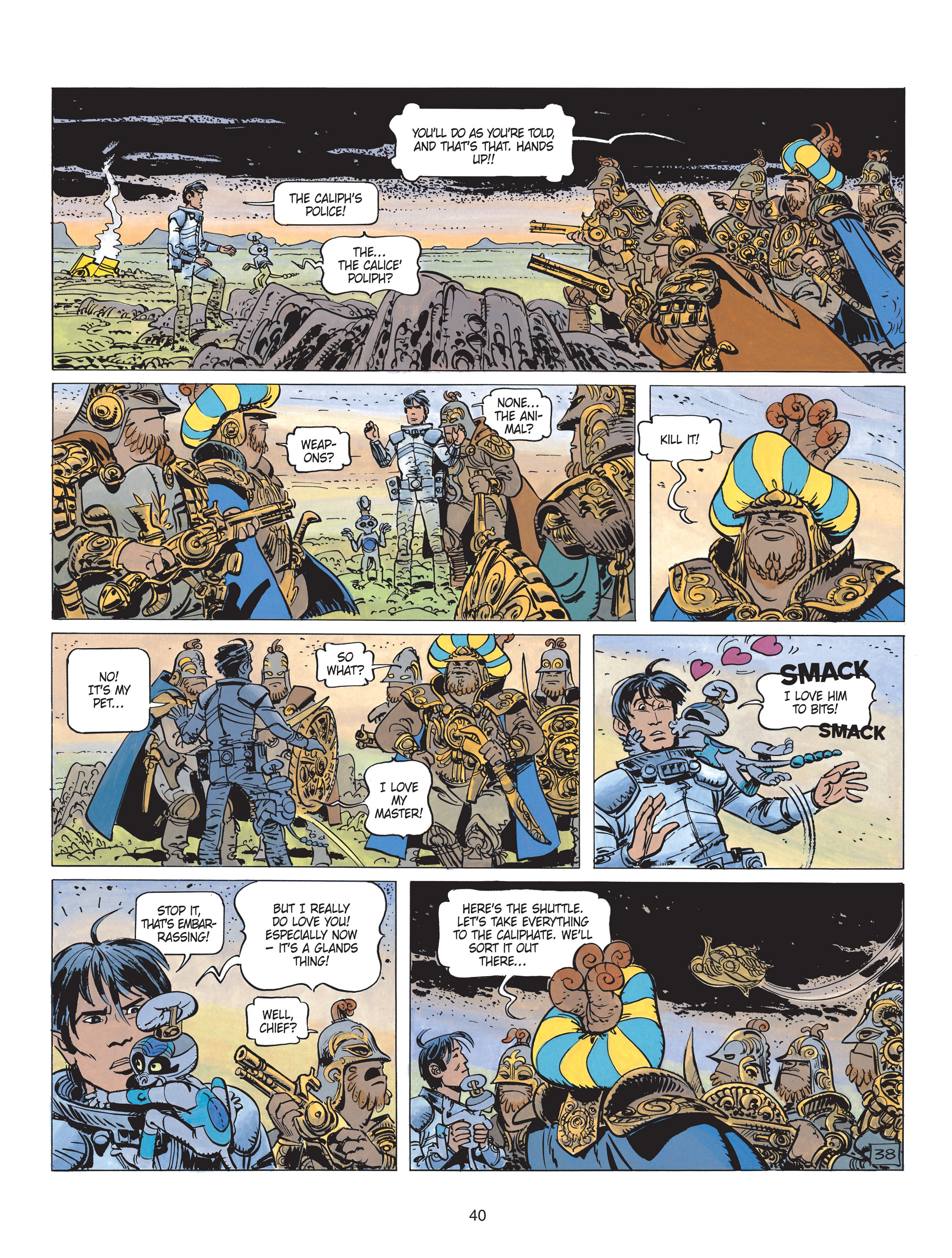 Read online Valerian and Laureline comic -  Issue #16 - 40