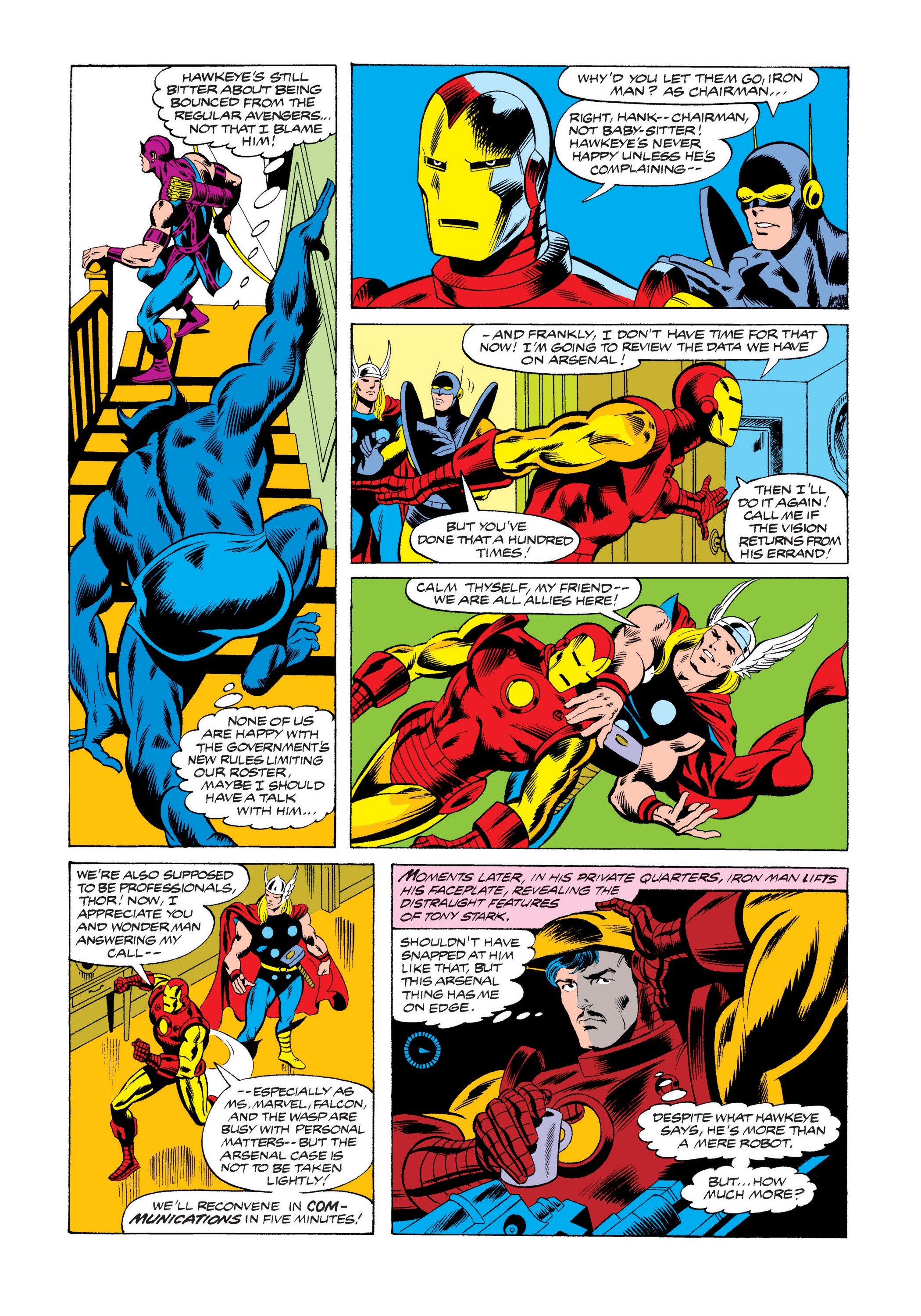 Read online Marvel Masterworks: The Avengers comic -  Issue # TPB 18 (Part 3) - 47