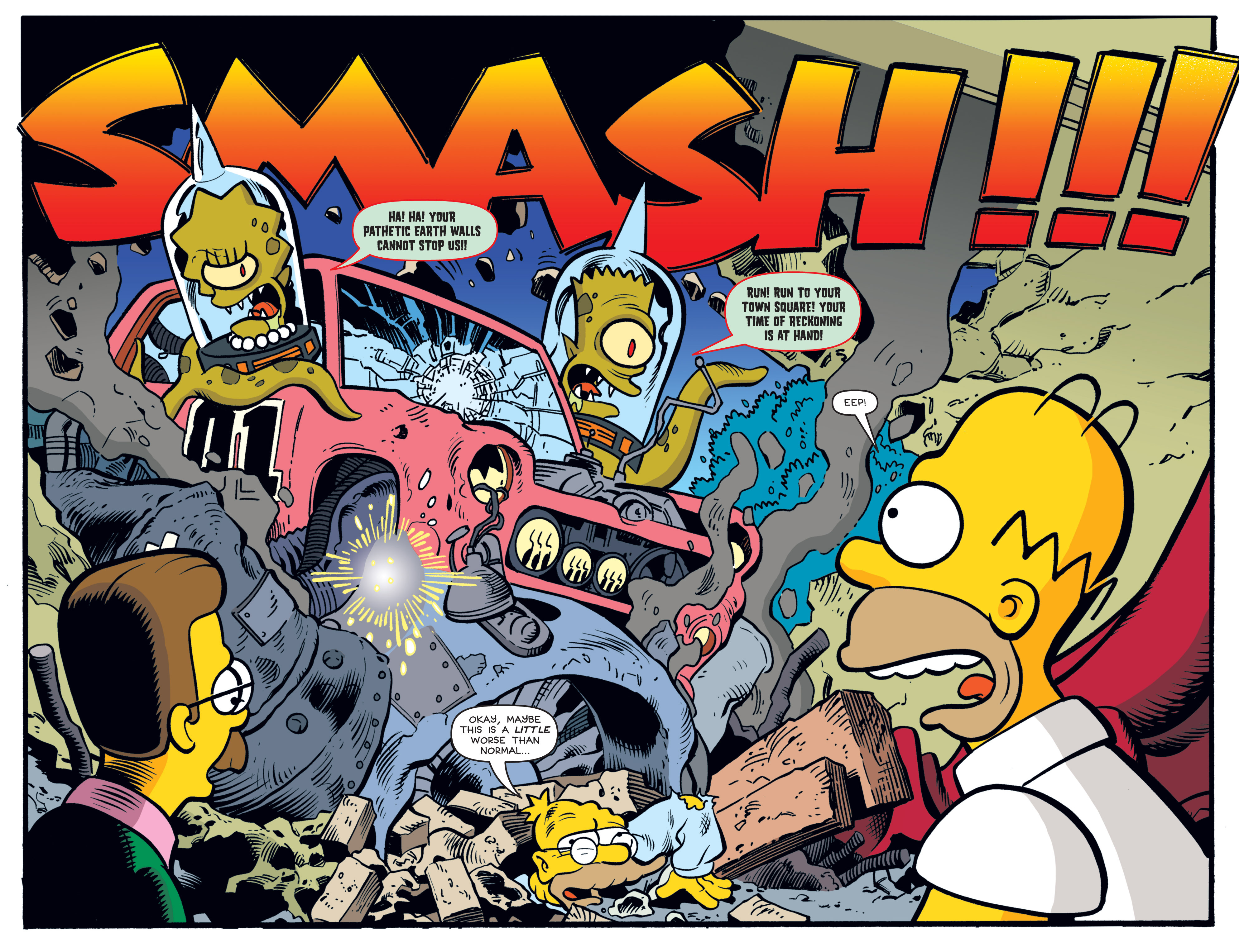 Read online Treehouse of Horror comic -  Issue #19 - 22