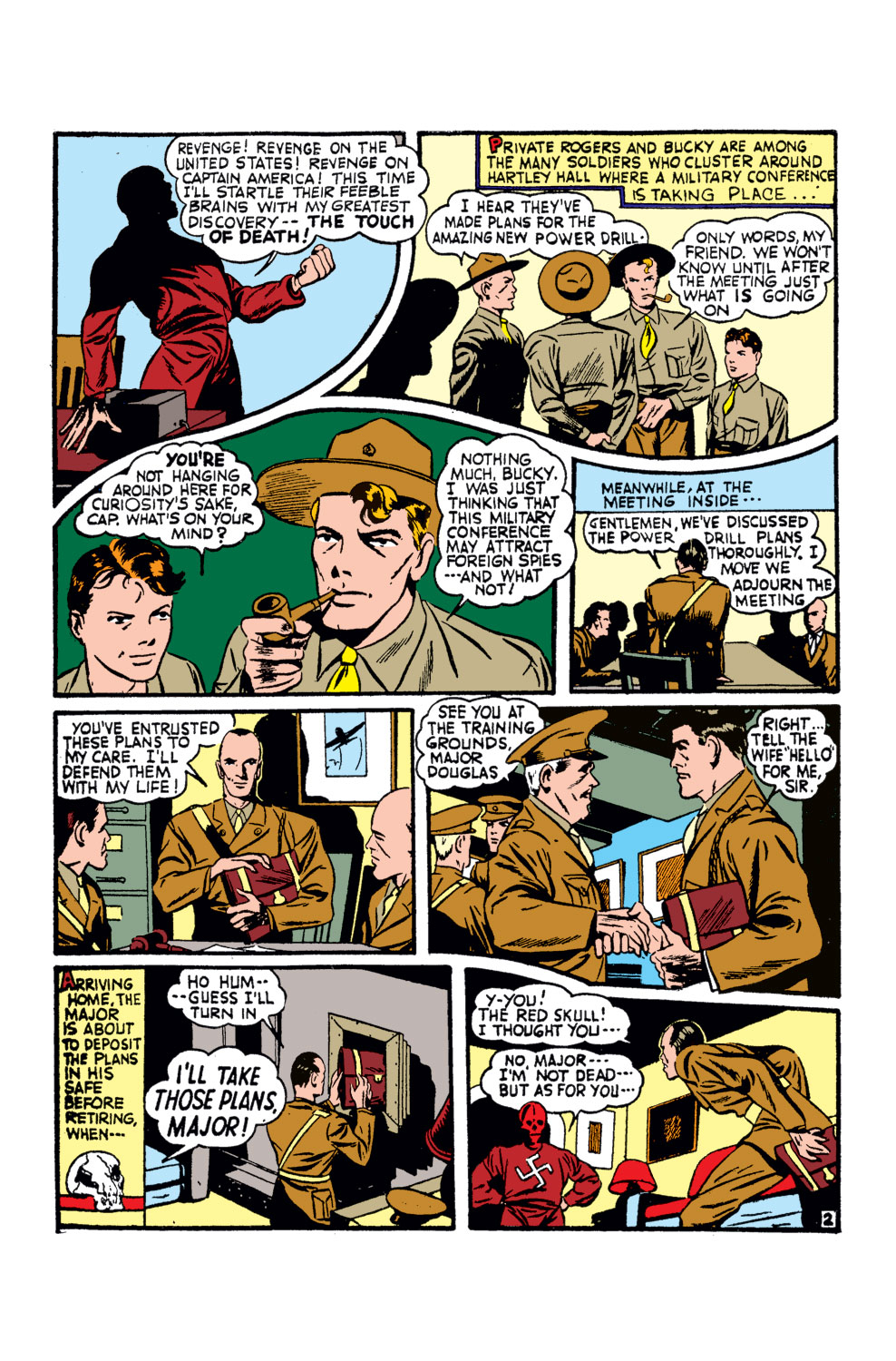 Captain America Comics 3 Page 2