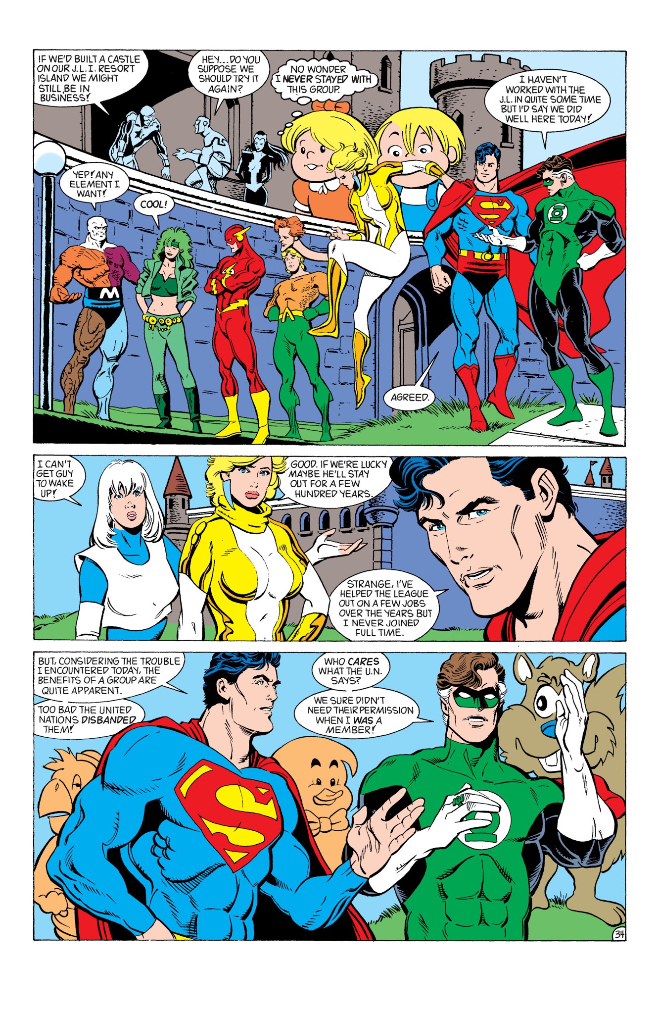 Read online Superman & The Justice League America comic -  Issue #1 - 39
