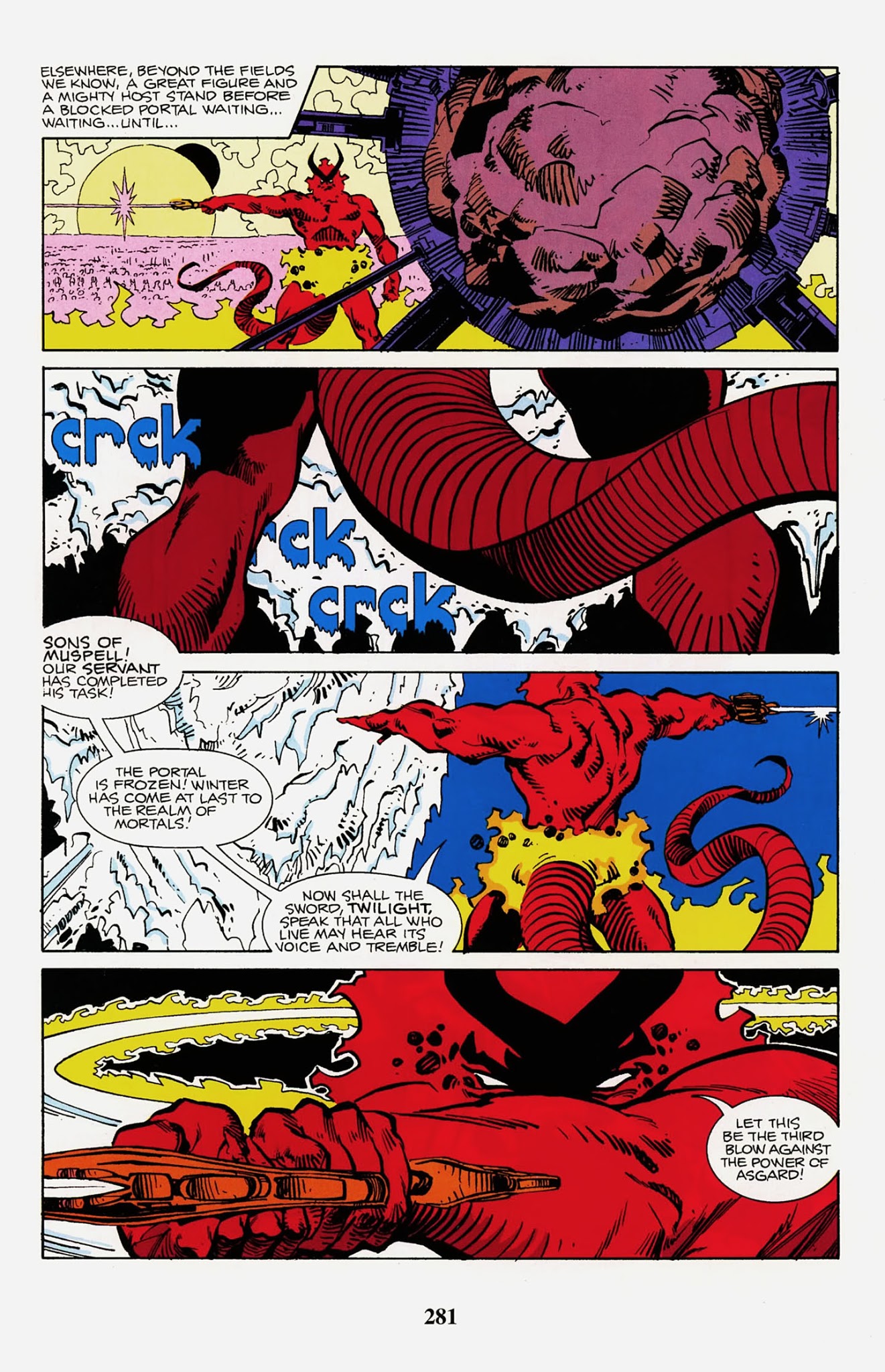 Read online Thor Visionaries: Walter Simonson comic -  Issue # TPB 1 - 283