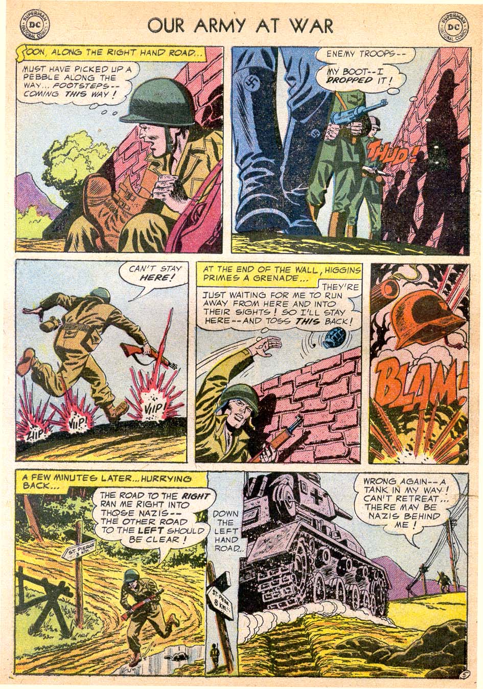 Read online Our Army at War (1952) comic -  Issue #45 - 32