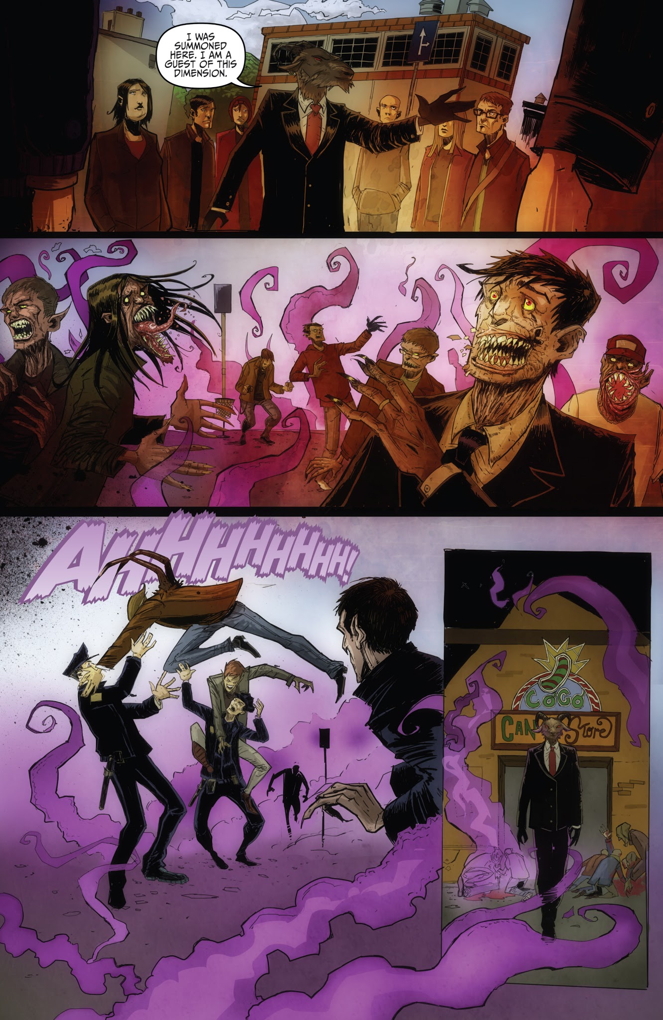 Read online October Faction: Supernatural Dreams comic -  Issue #2 - 6