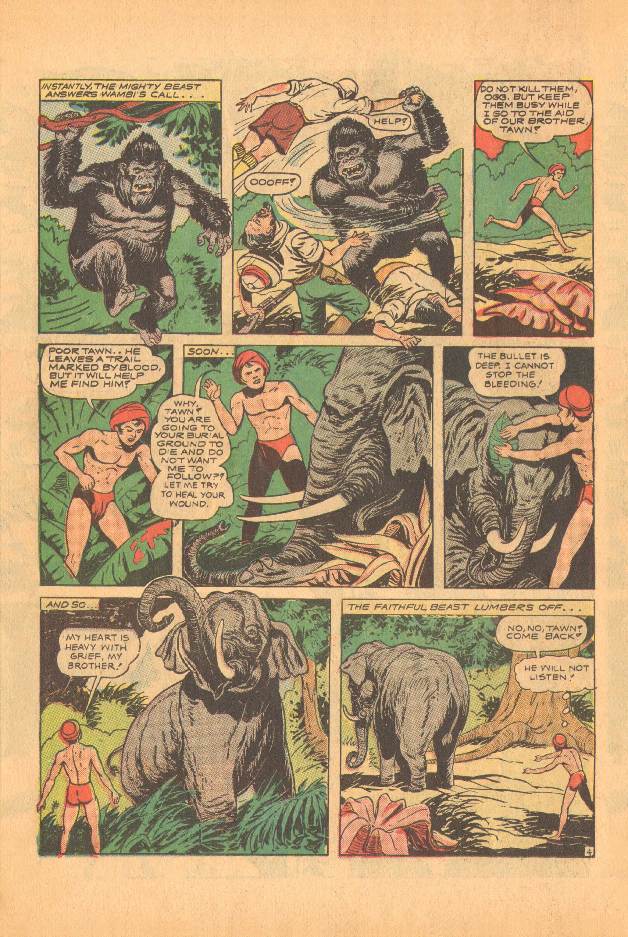 Read online Wambi Jungle Boy comic -  Issue #4 - 40