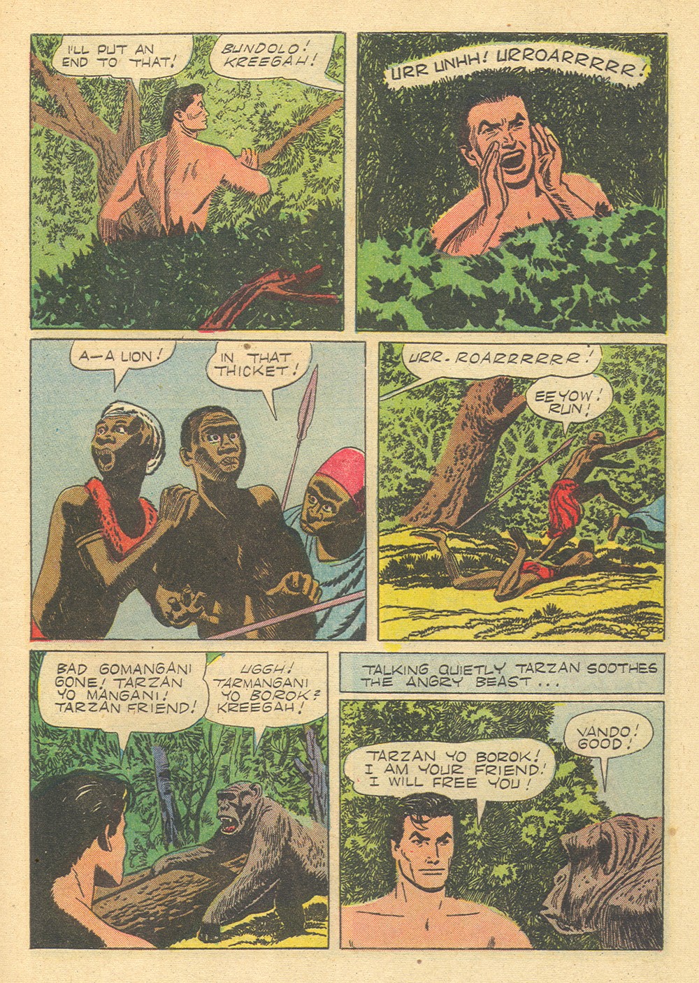 Read online Tarzan (1948) comic -  Issue #74 - 5